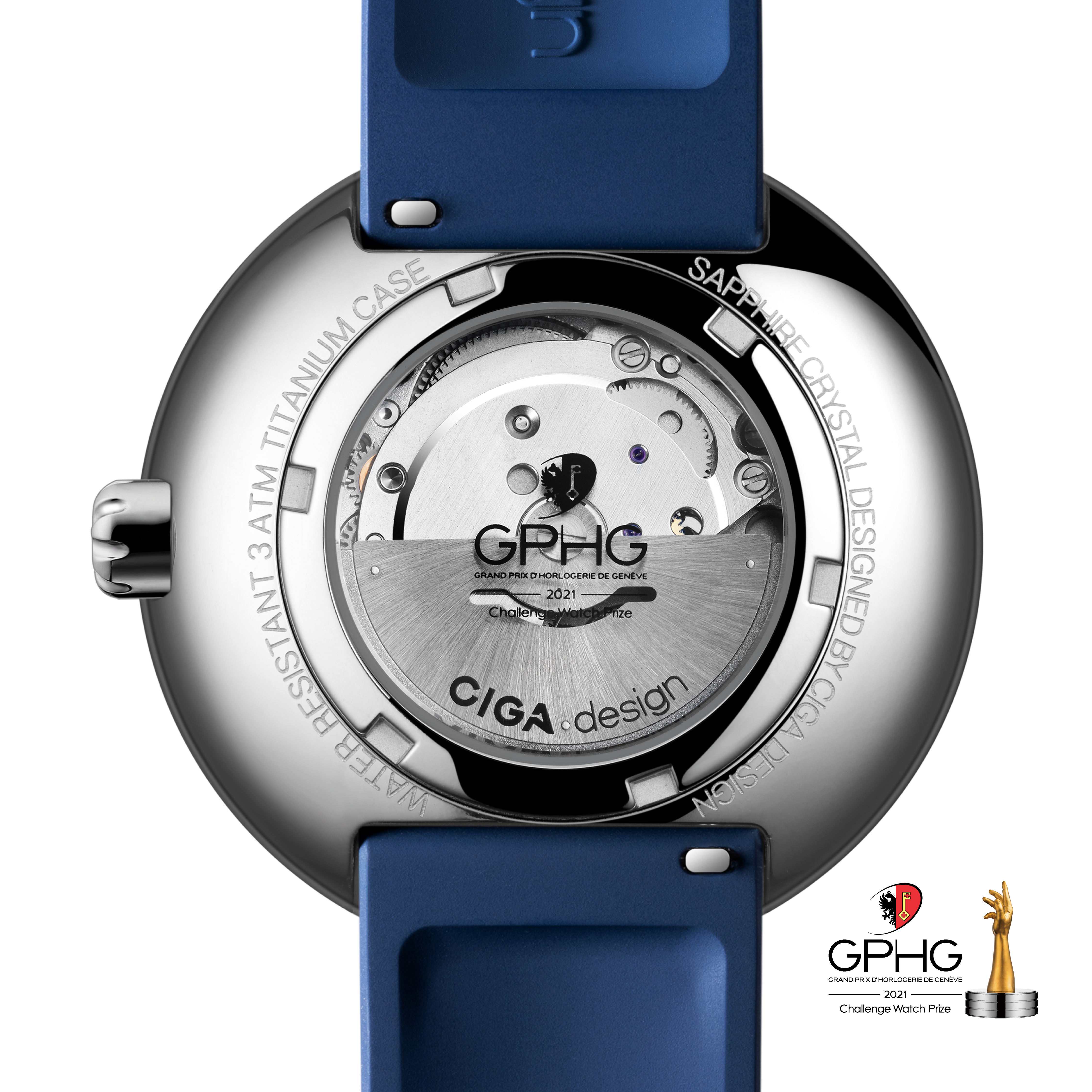 CIGA design MECHANICAL WATCH BLUE PLANET II