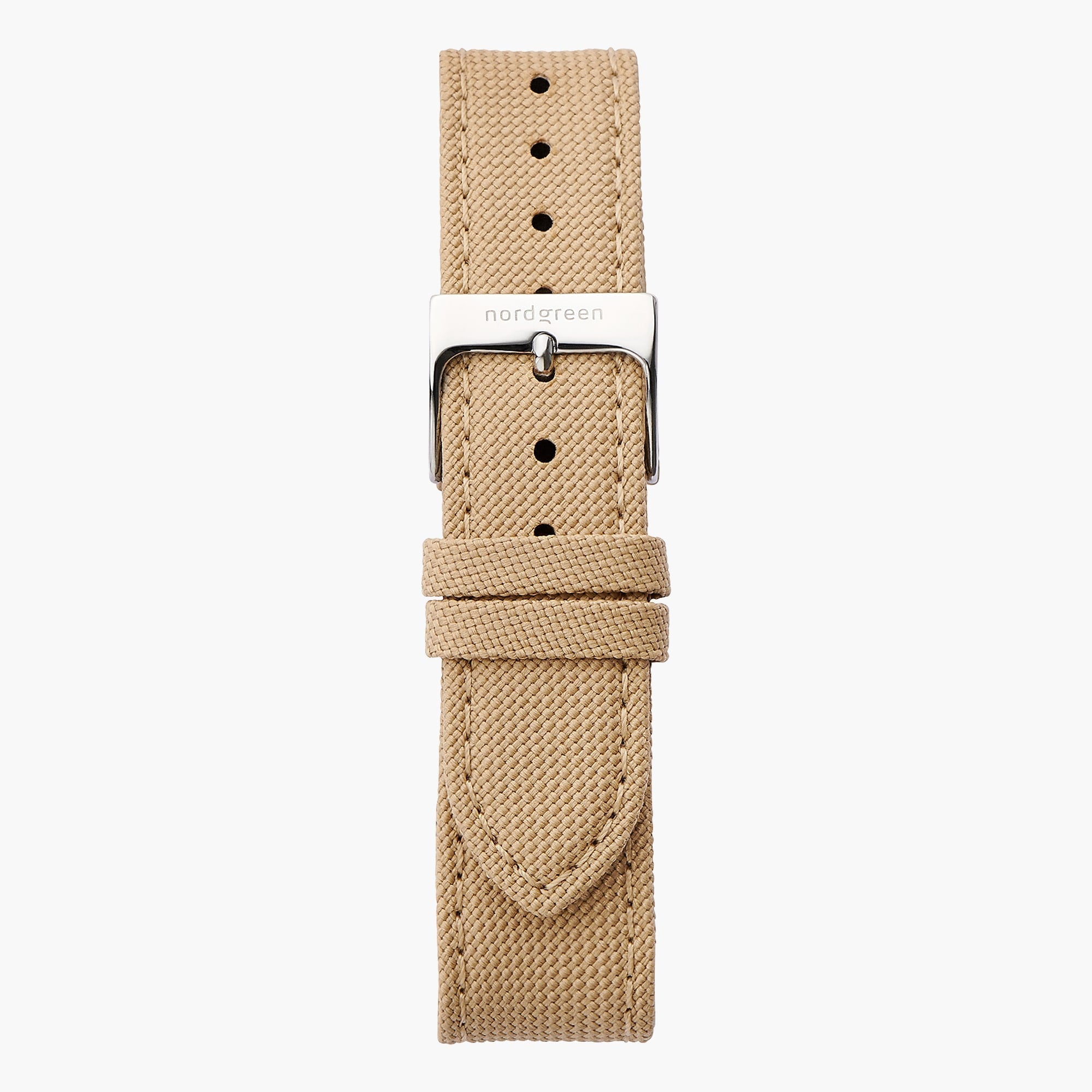 Beige Nylon - Silver
