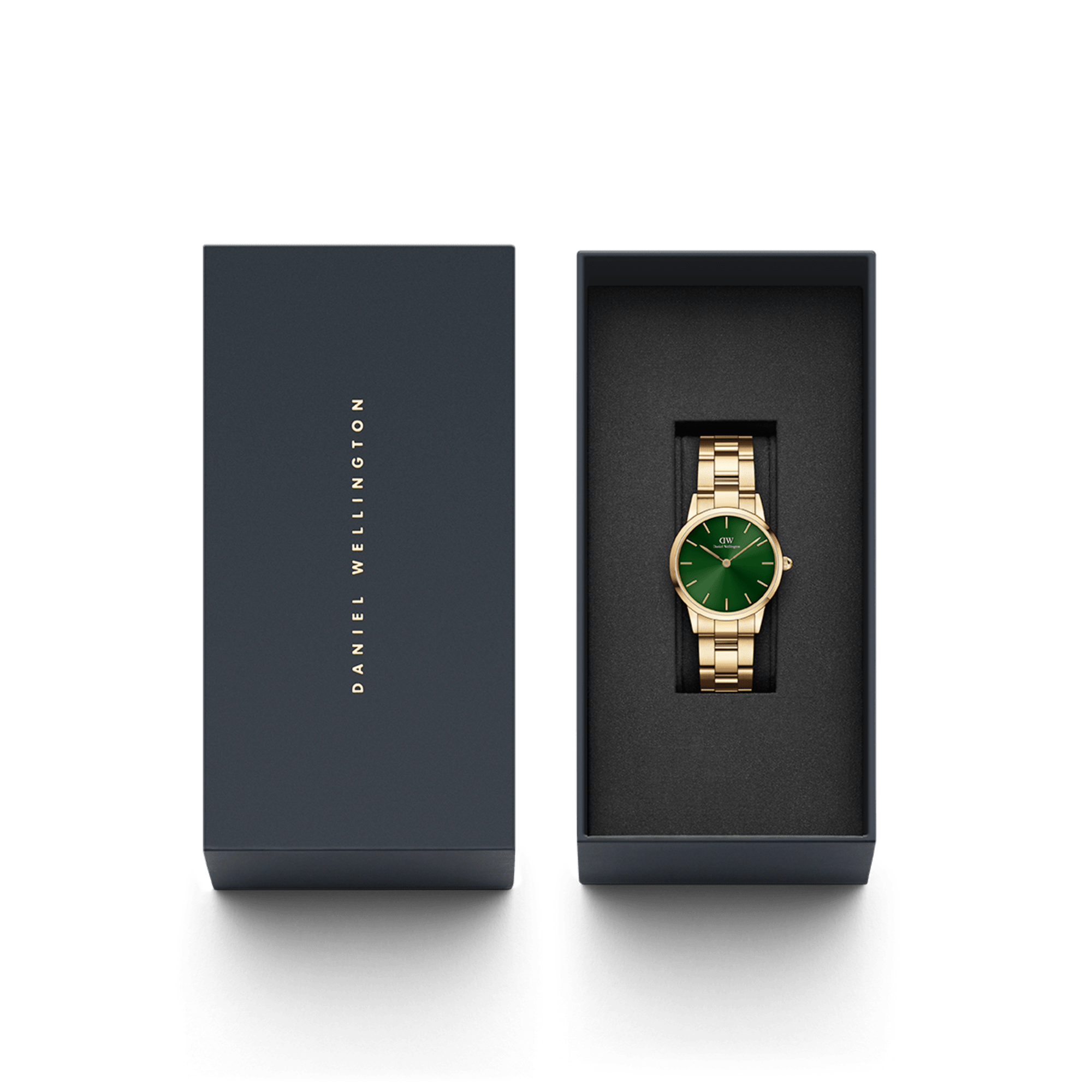 Iconic Link Emerald Gold