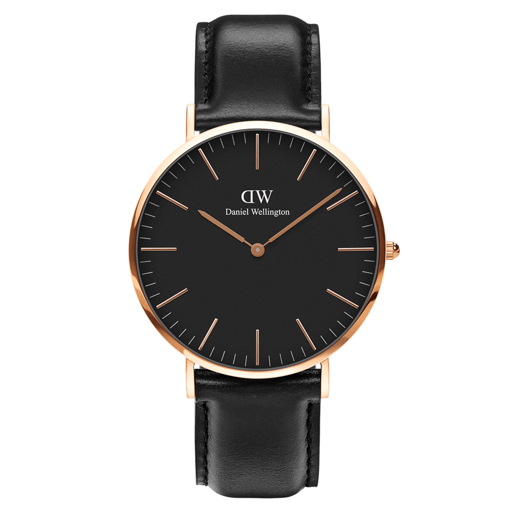 Classic Sheffield Black Rose Gold