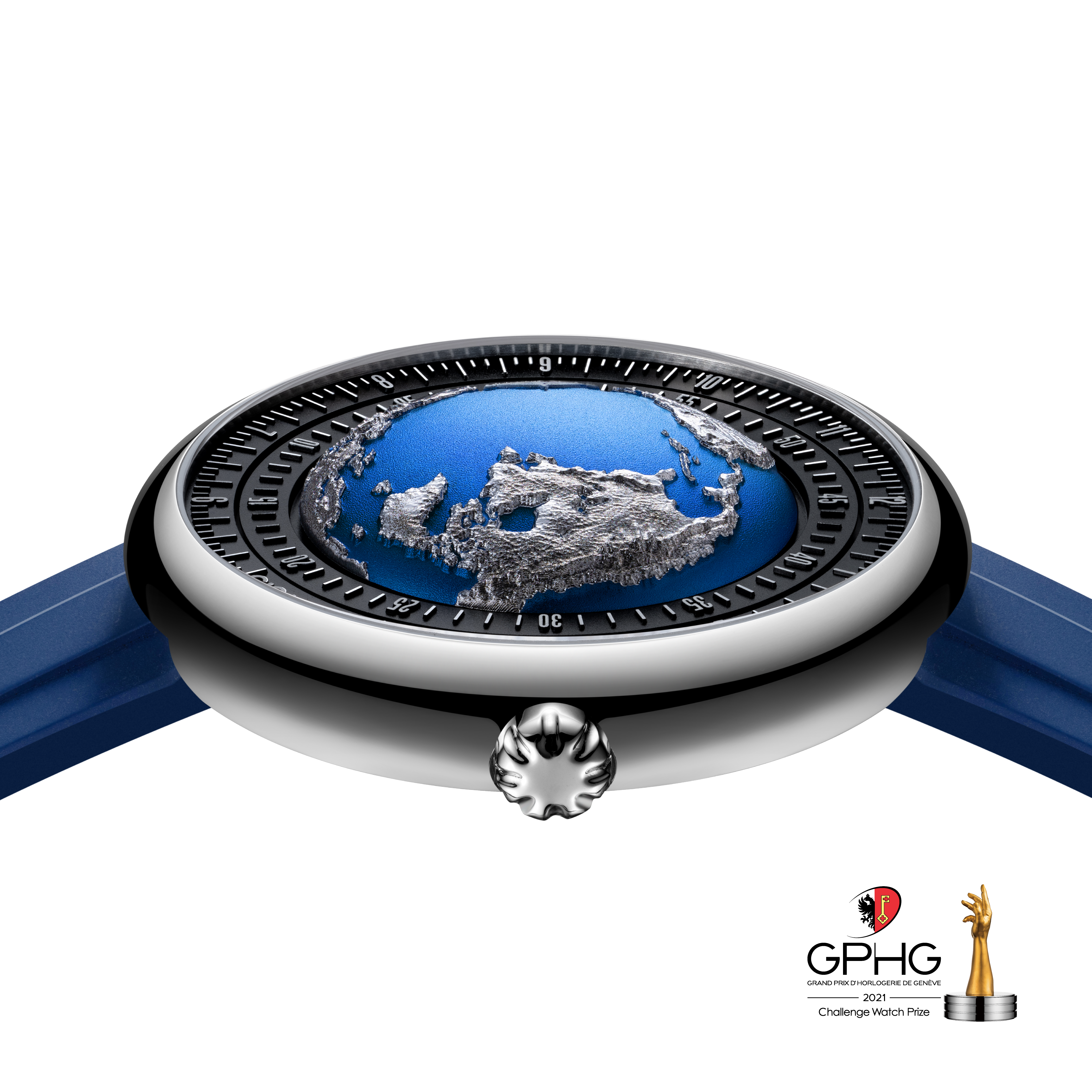 CIGA design BLUE PLANET II · ATLANTIC OCEAN-INSPIRED AUTOMATIC WATCH