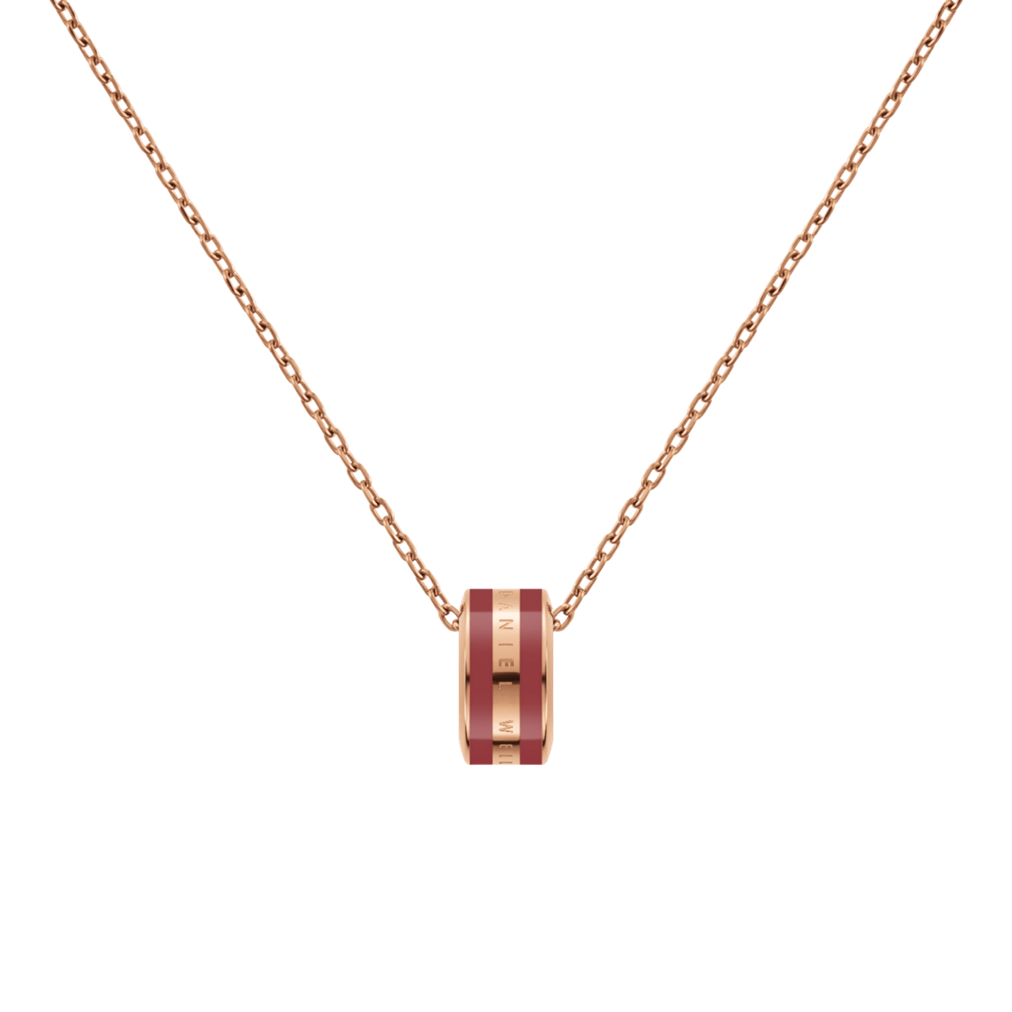 Emalie Necklace Cherry Blush Rose Gold