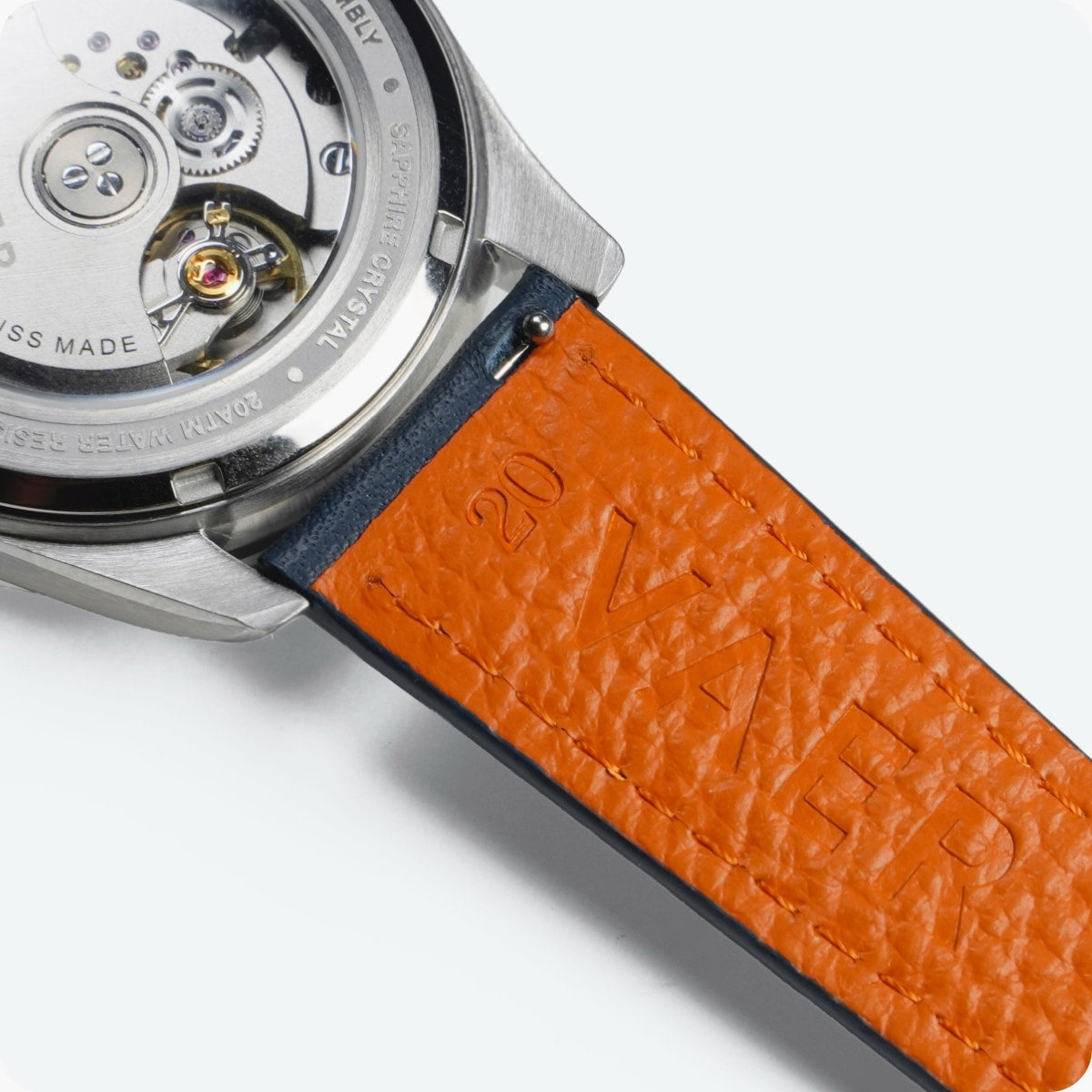 Green Full Grain Leather Strap