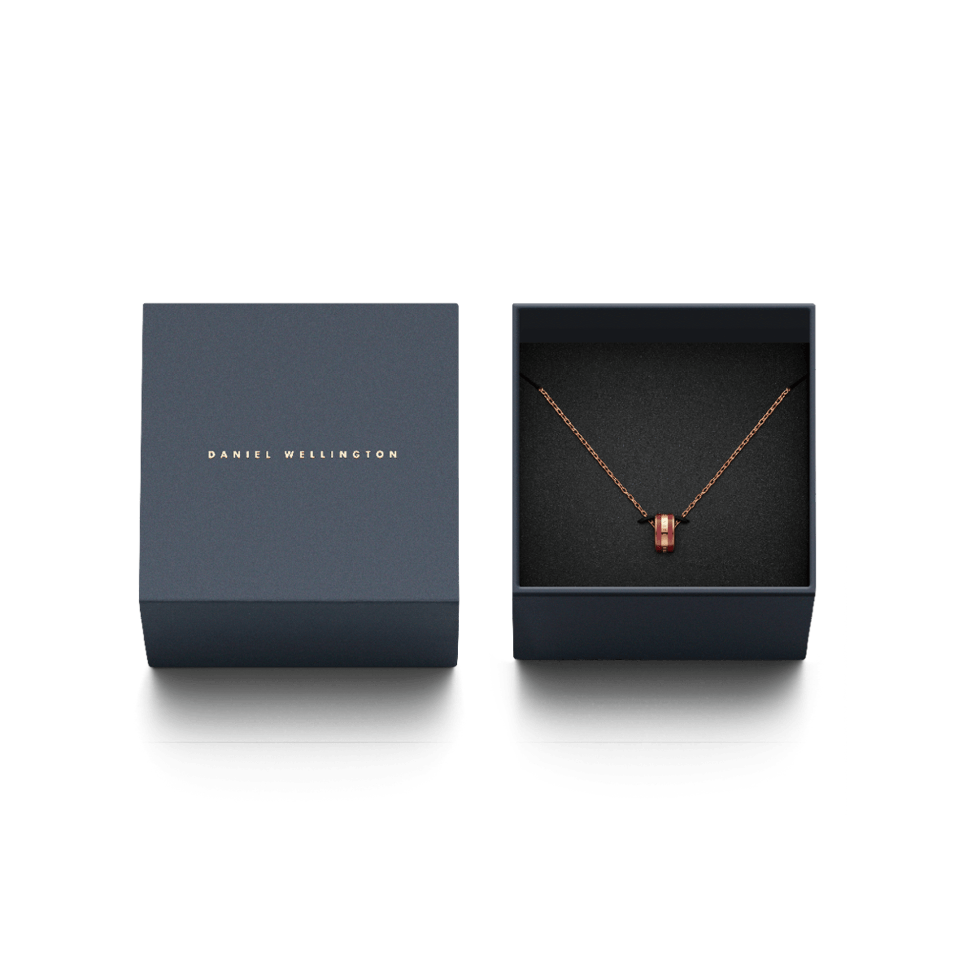 Emalie Necklace Cherry Blush Rose Gold