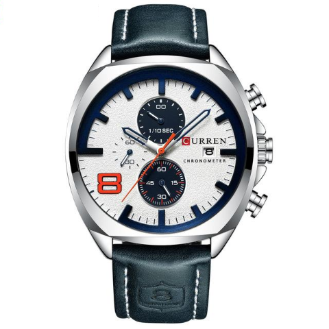 Curren Waterproof Luxury Chronograph Watch (Dial 4.7cm) - CUR173