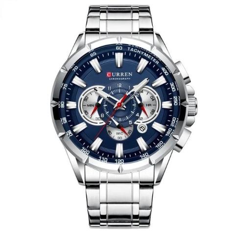 Curren Men's Luminious Pointers Premium Watch (Dial 4.8cm) - CUR181