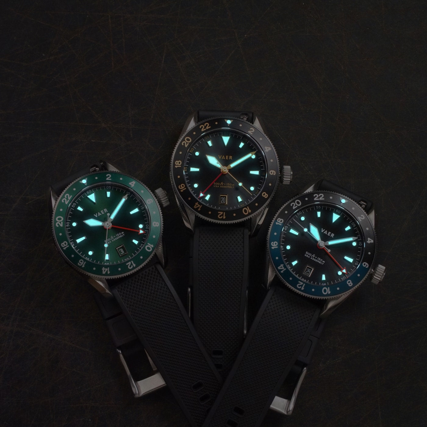 G2 Meridian Navy/Black GMT - 39mm USA
