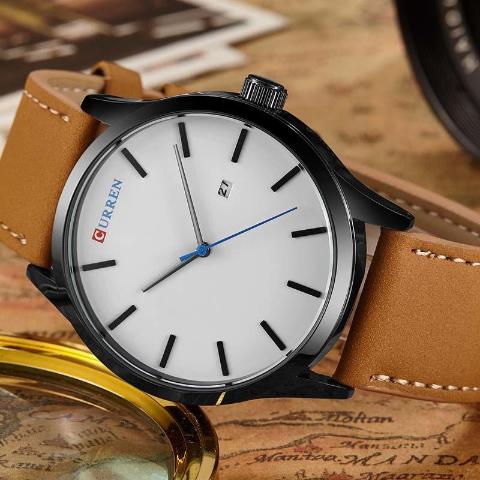 Curren Men's Analog Watch (Dial 4.5cm) - CUR 162