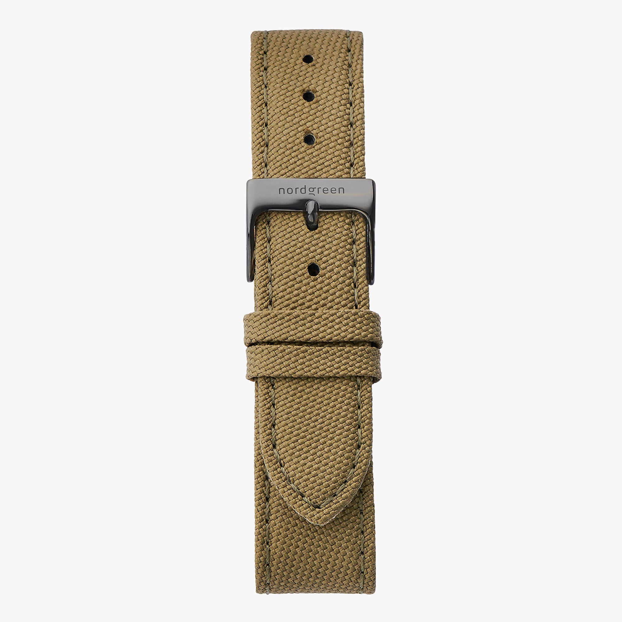 Green Nylon - Gun Metal