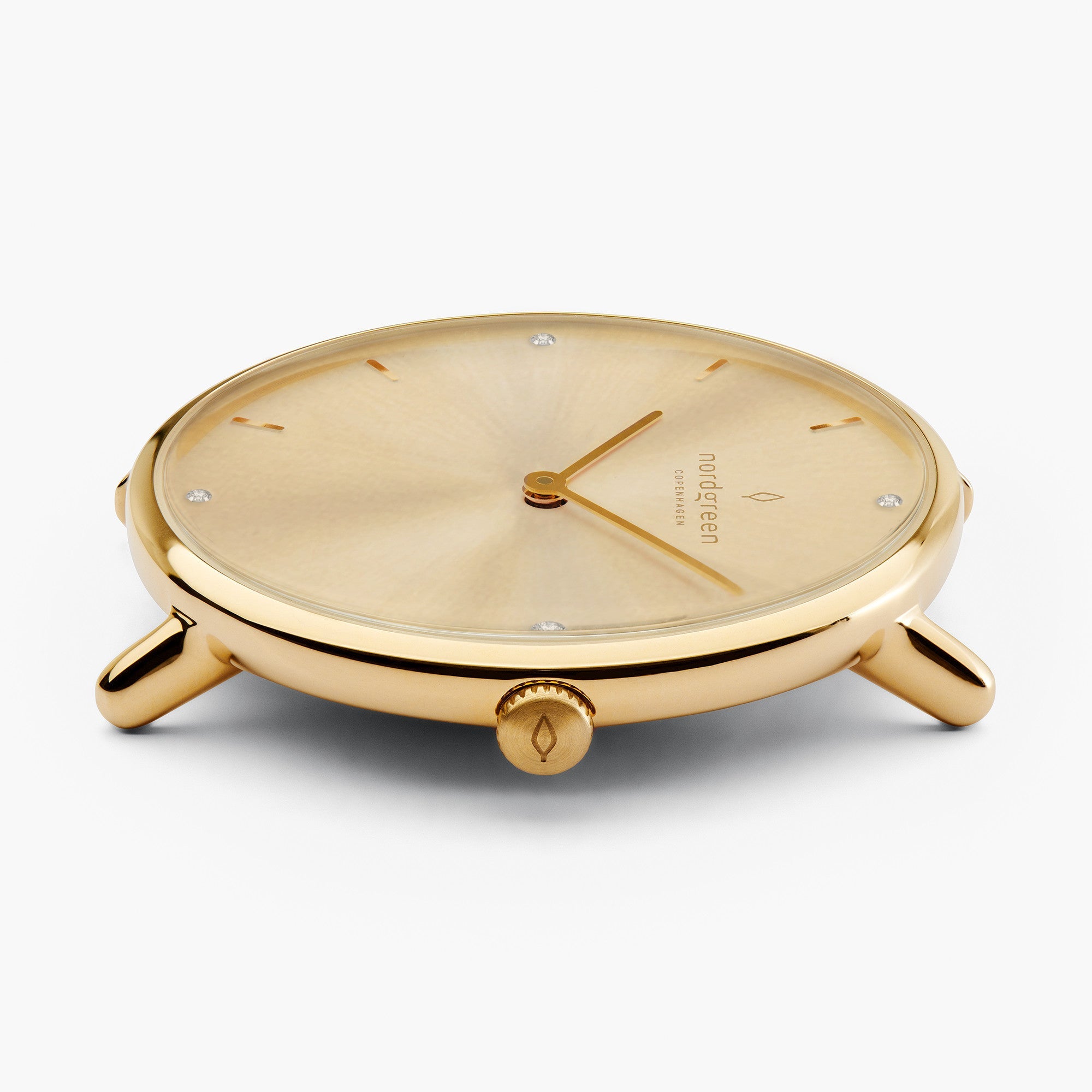 Native 32mm - Gold - Crystal Sunray Dial