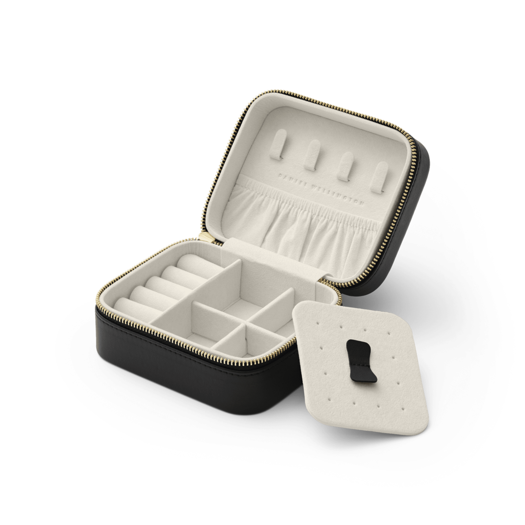 Travel Jewellery Box Black