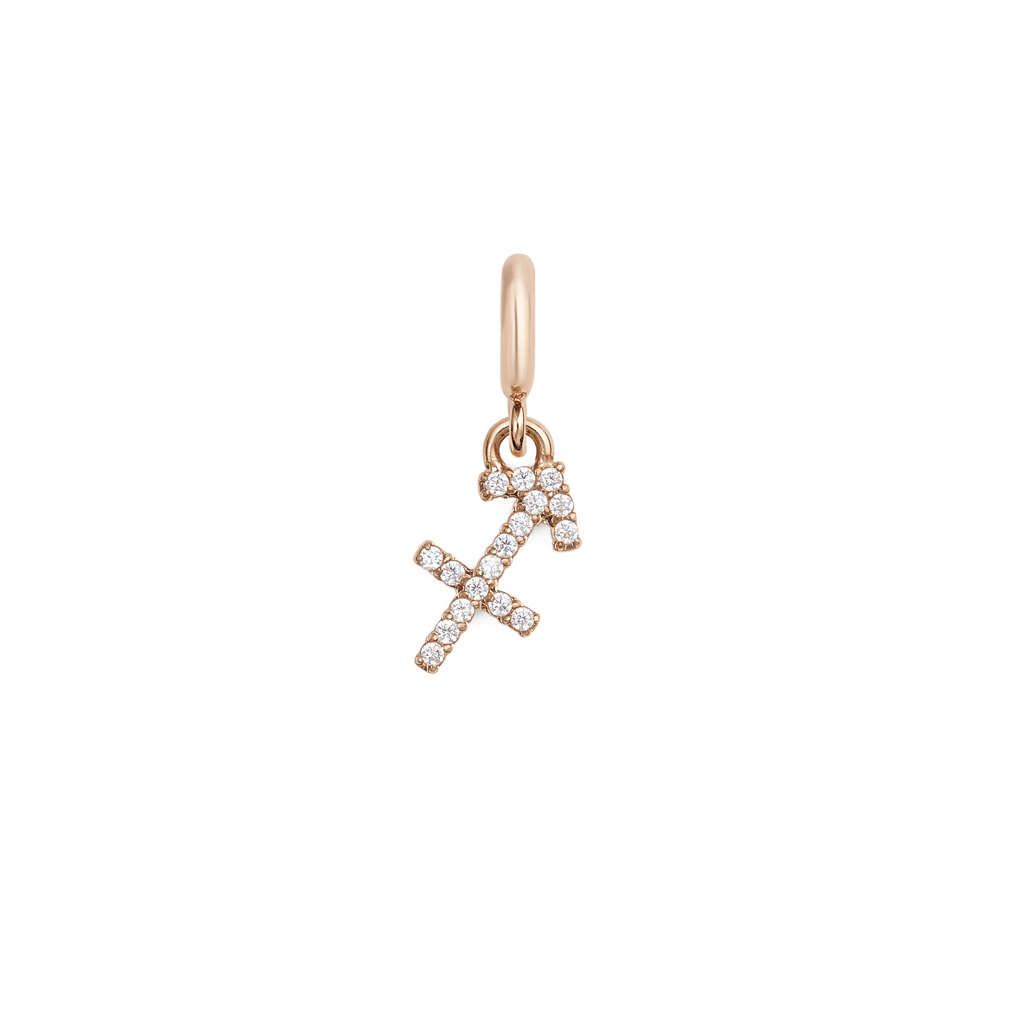 Zodiac Watch Charm Rose Gold