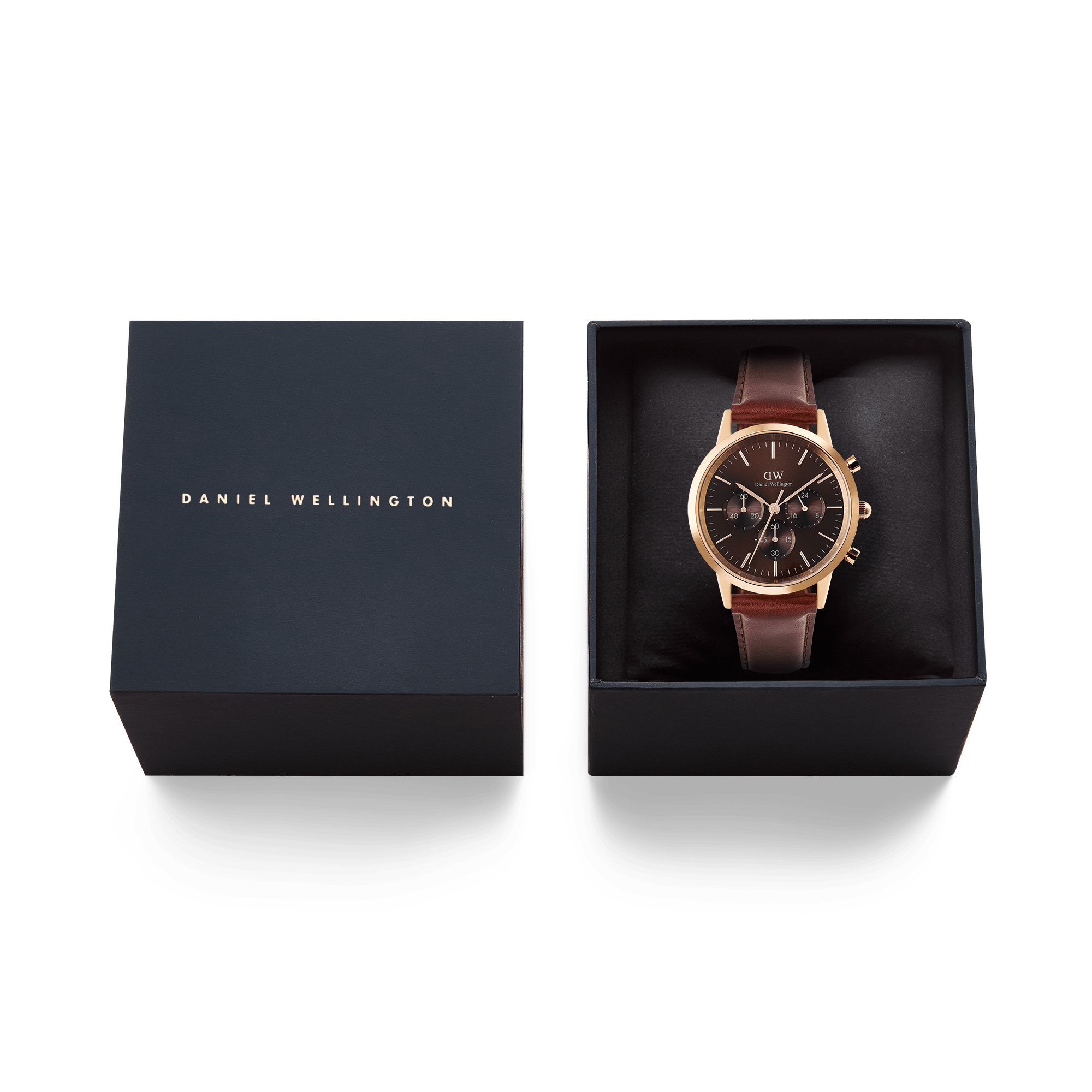 Iconic Chronograph St Mawes Amber RG