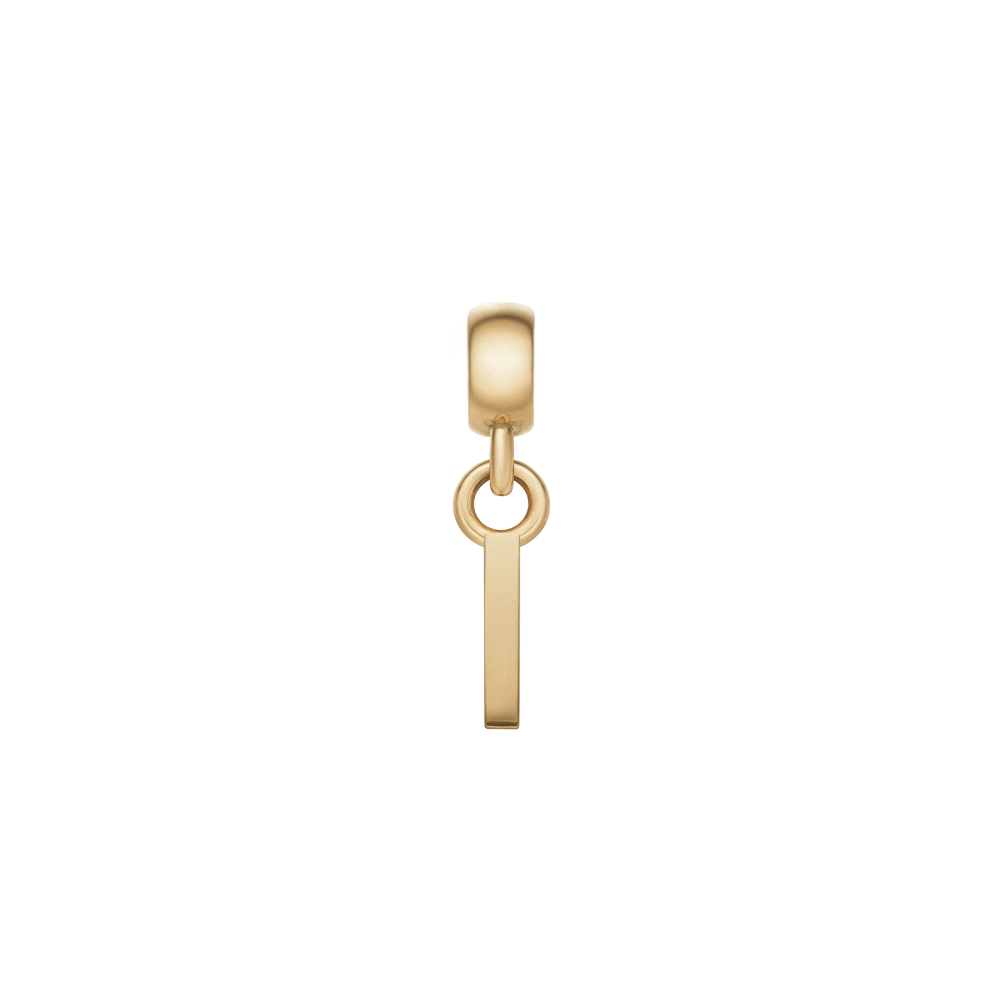 Letter Charm Gold