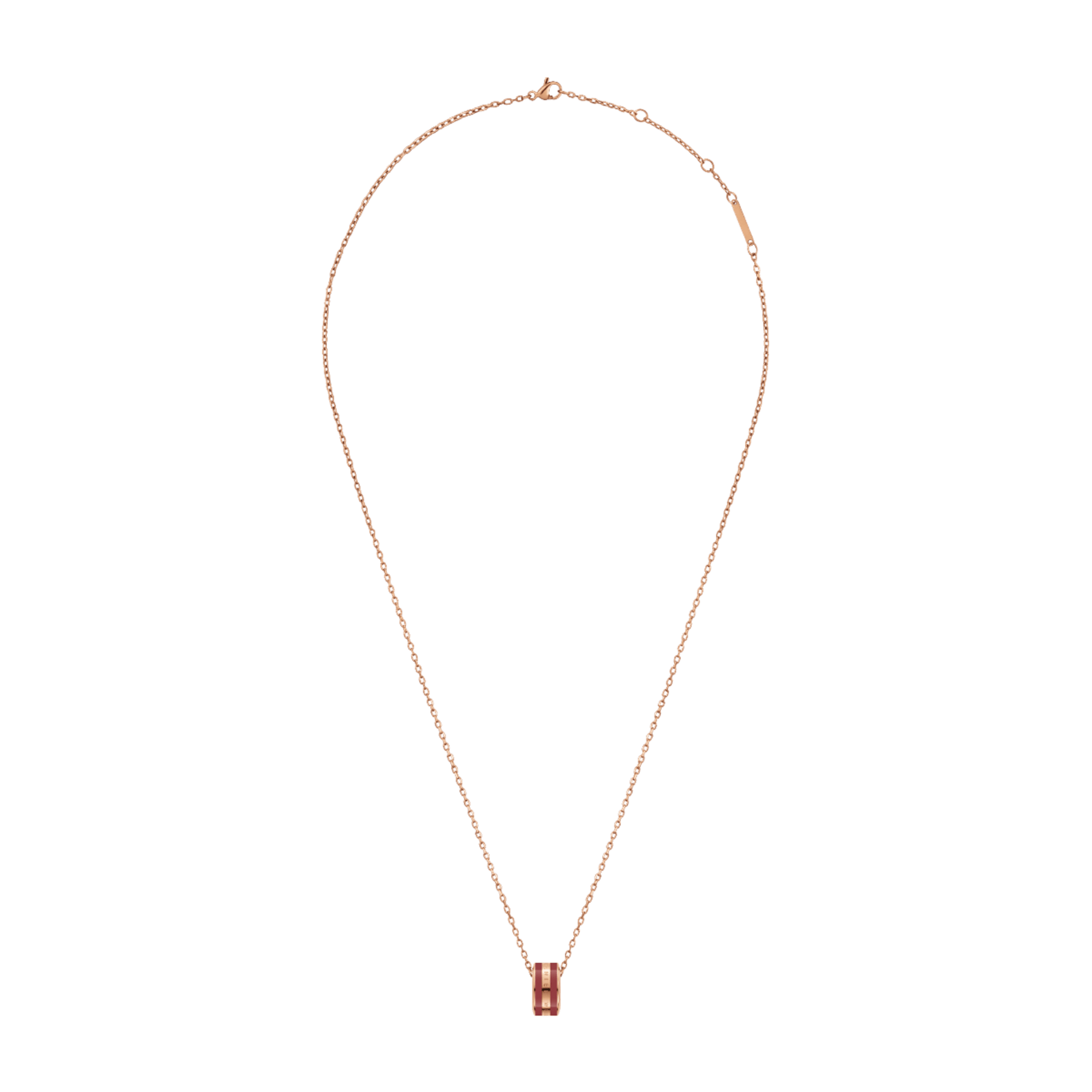 Emalie Necklace Cherry Blush Rose Gold