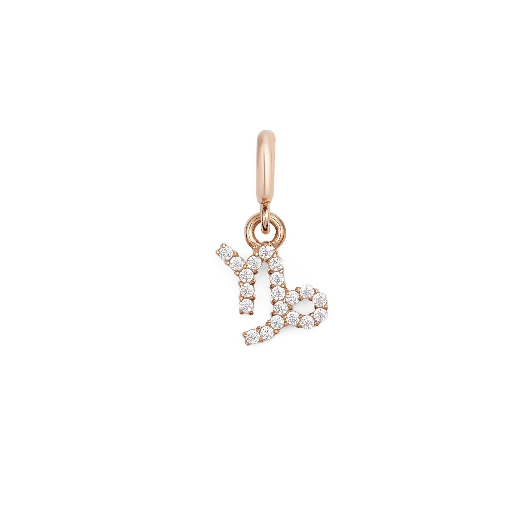 Zodiac Watch Charm Rose Gold