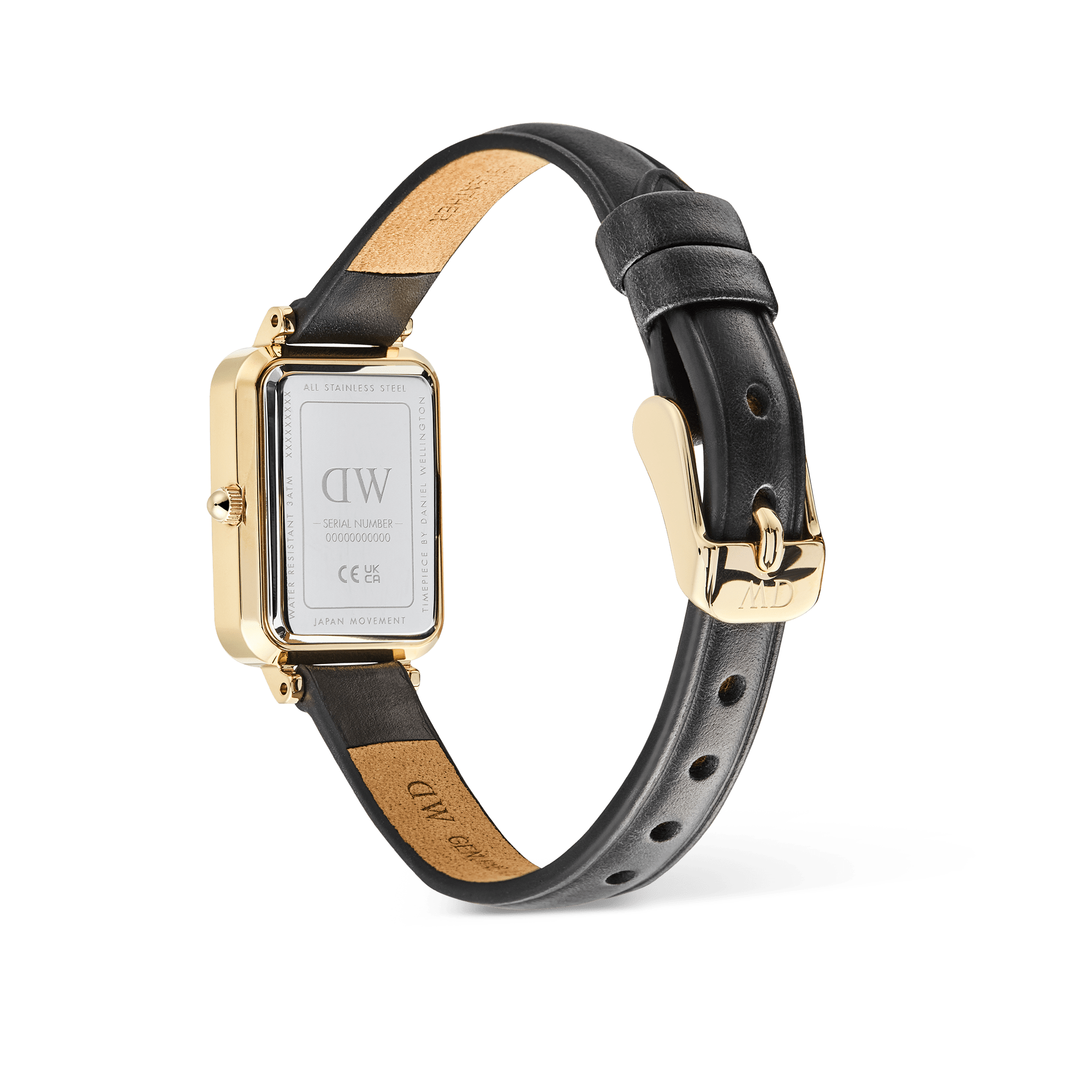 Quadro Roman Numerals Date Sheffield Gold