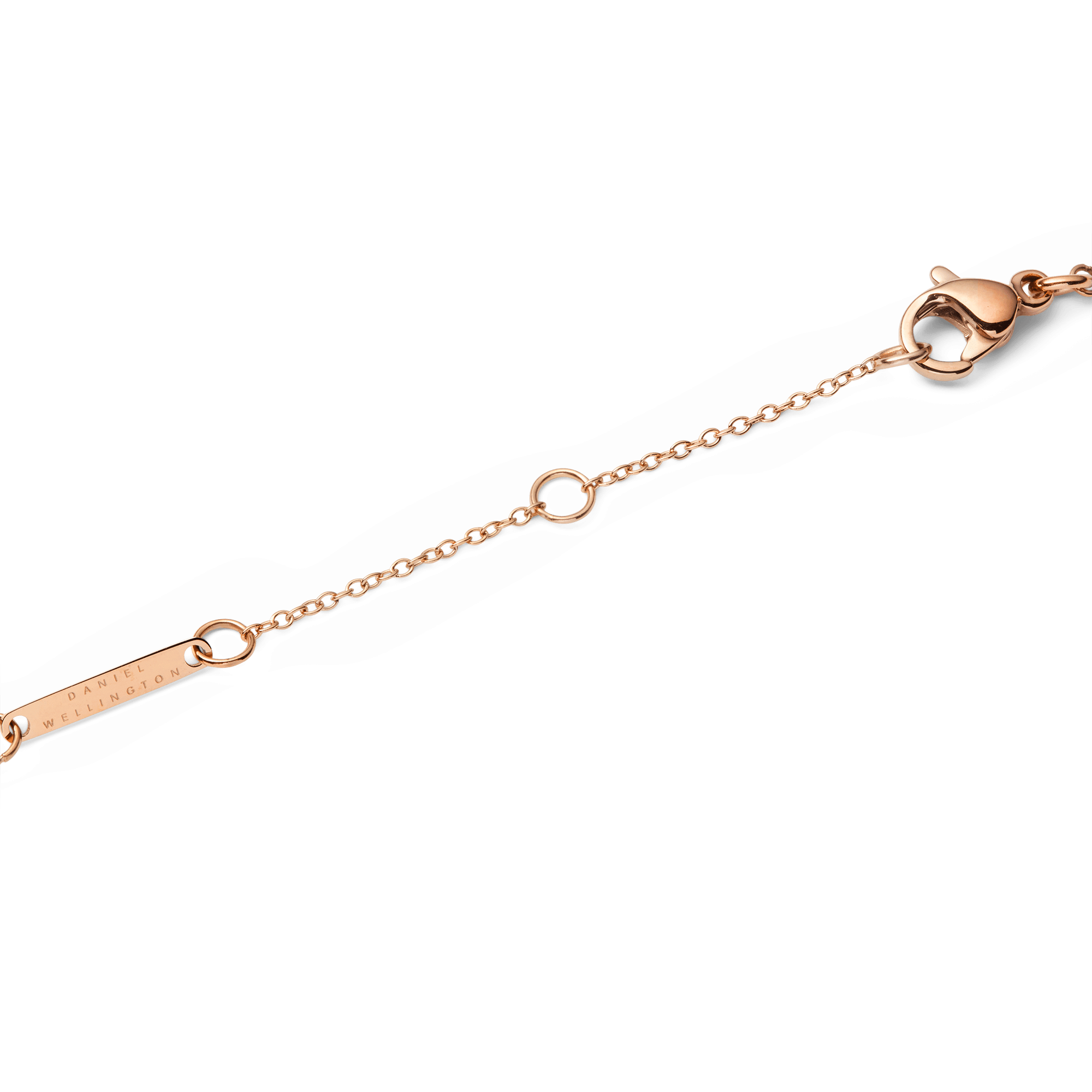 Audrey Necklace Malachite Rose Gold