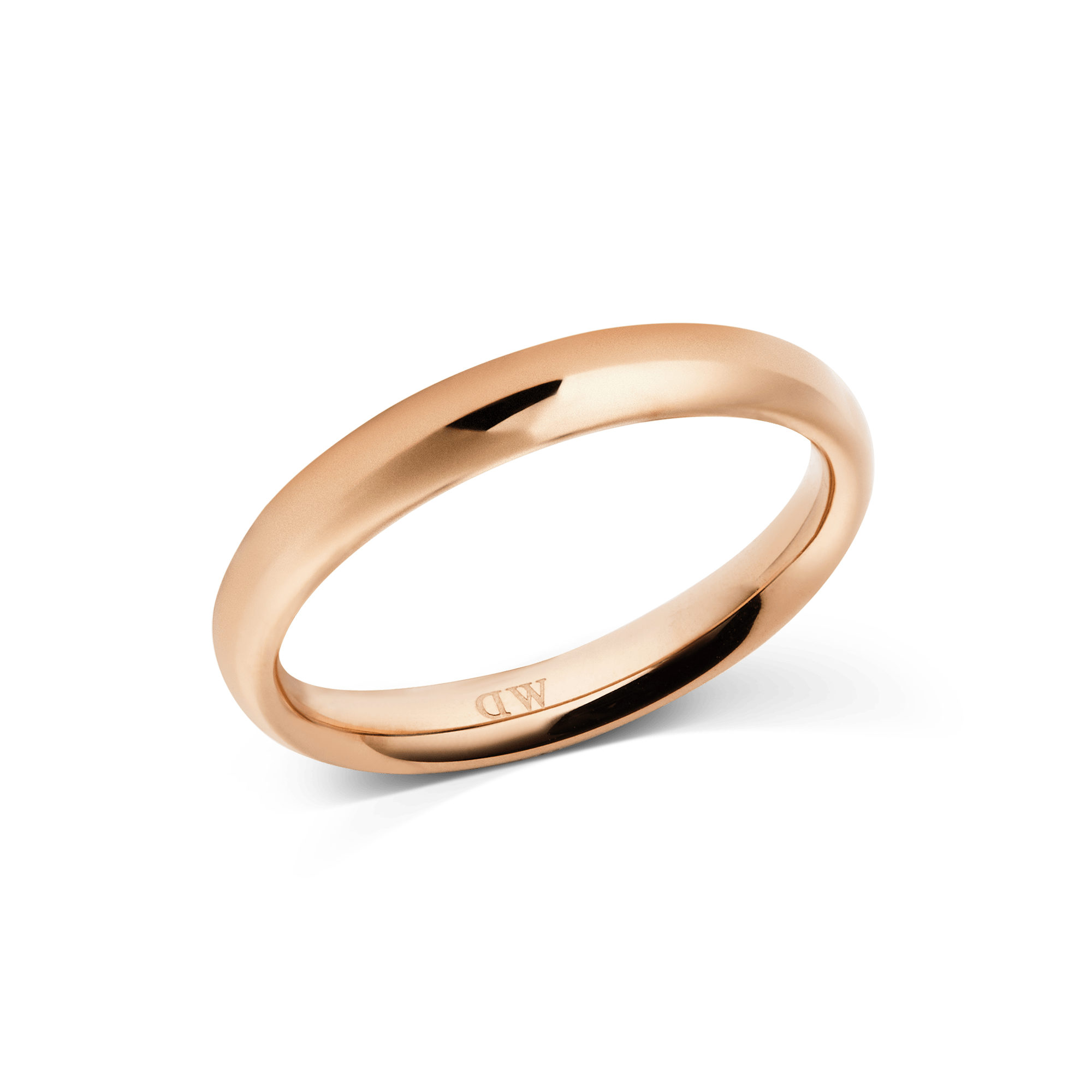 Arch Ring Rose Gold 3.5mm