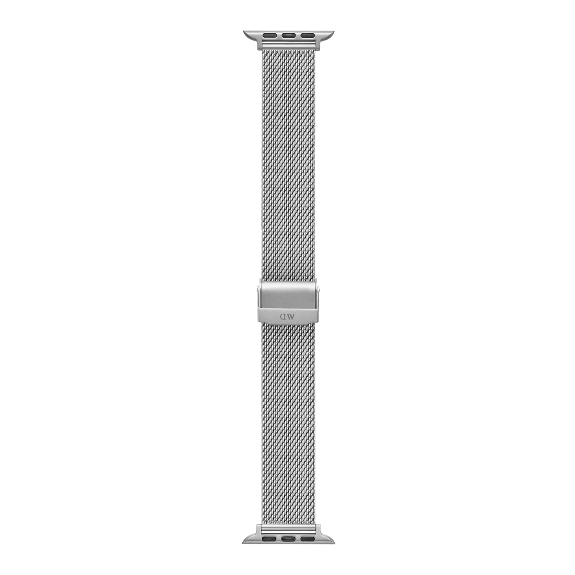 Smartwatch Strap Sandblasted Mesh Silver