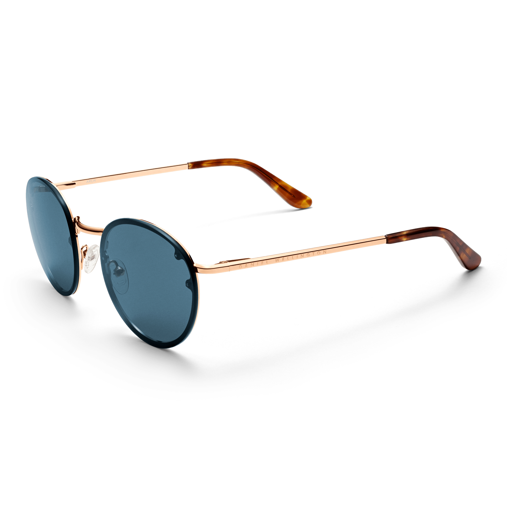 Arch Steel Blue Rose Gold