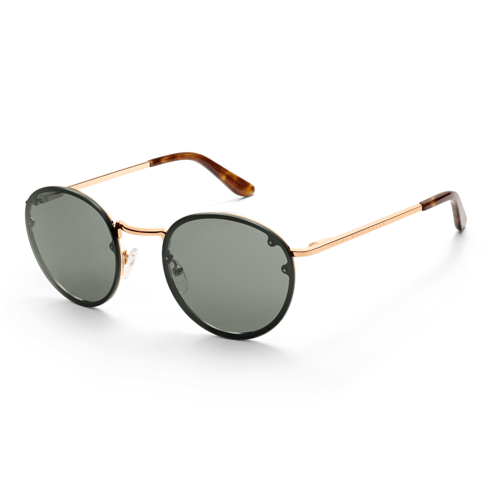 Arch Steel Green Rose Gold
