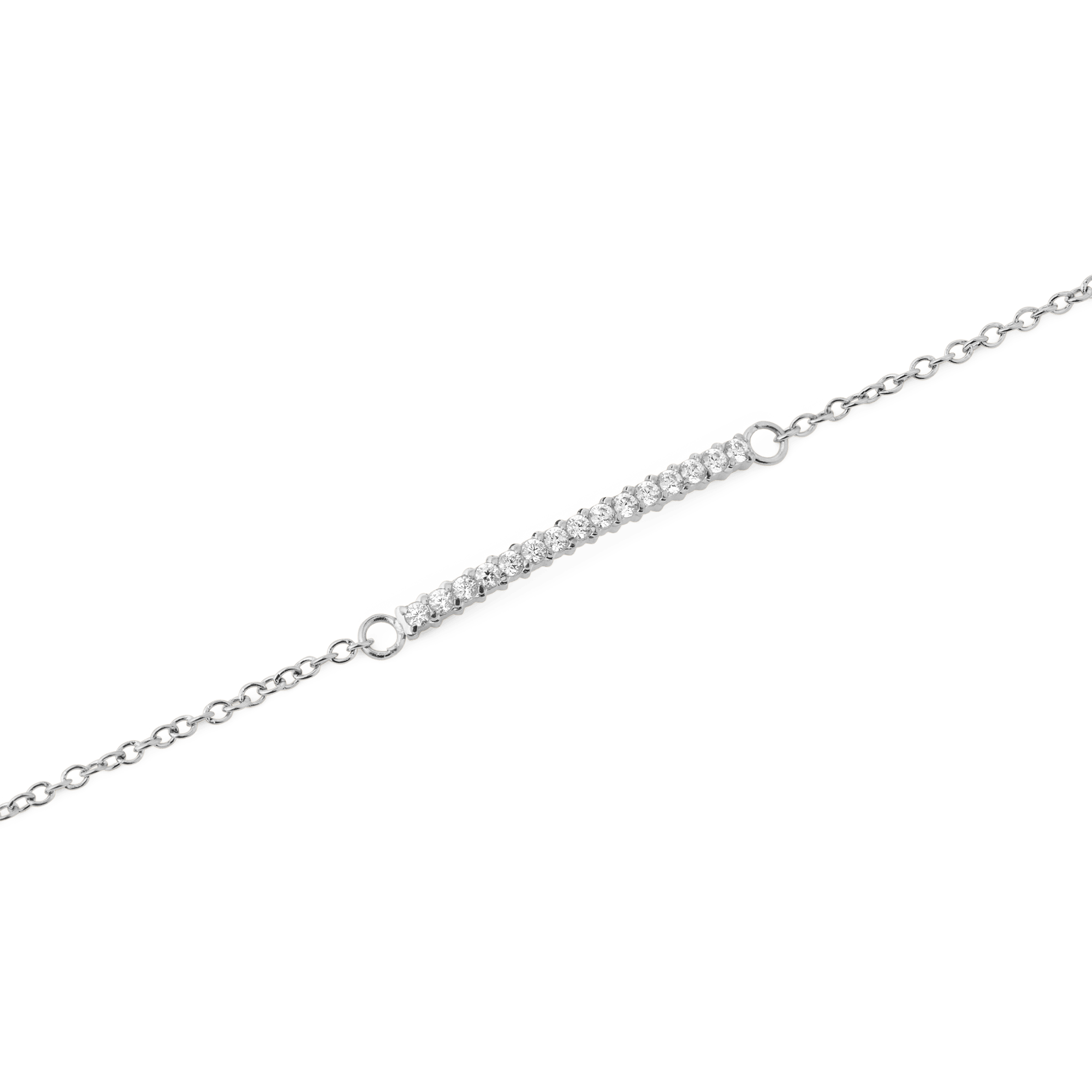 Mirelle Eternity Bracelet Silver