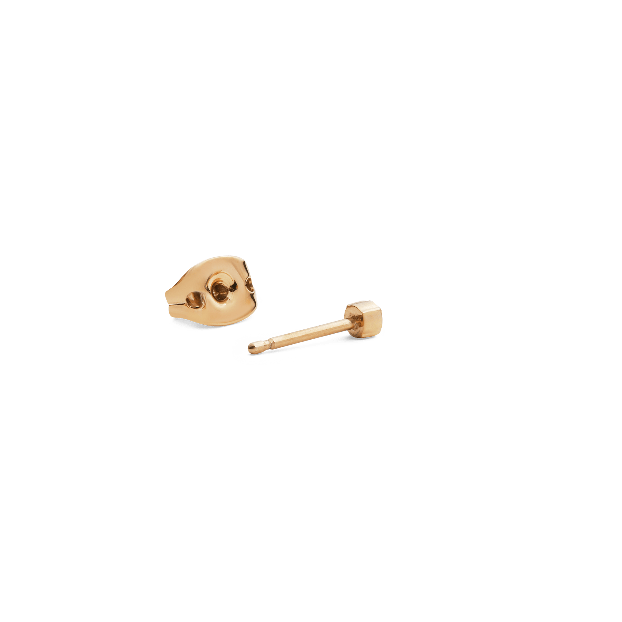 Crystal Stud Gold