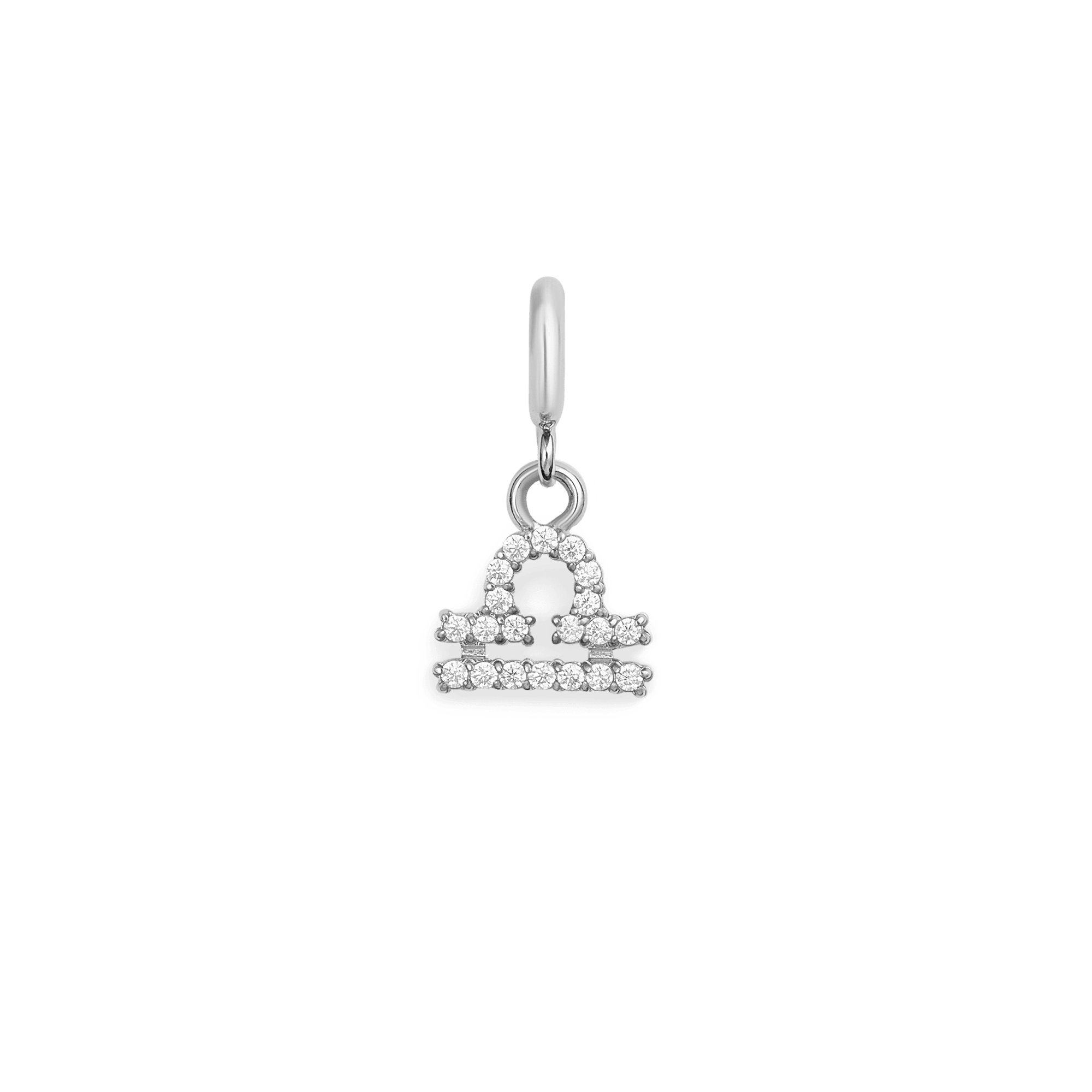 Zodiac Watch Charm Silver