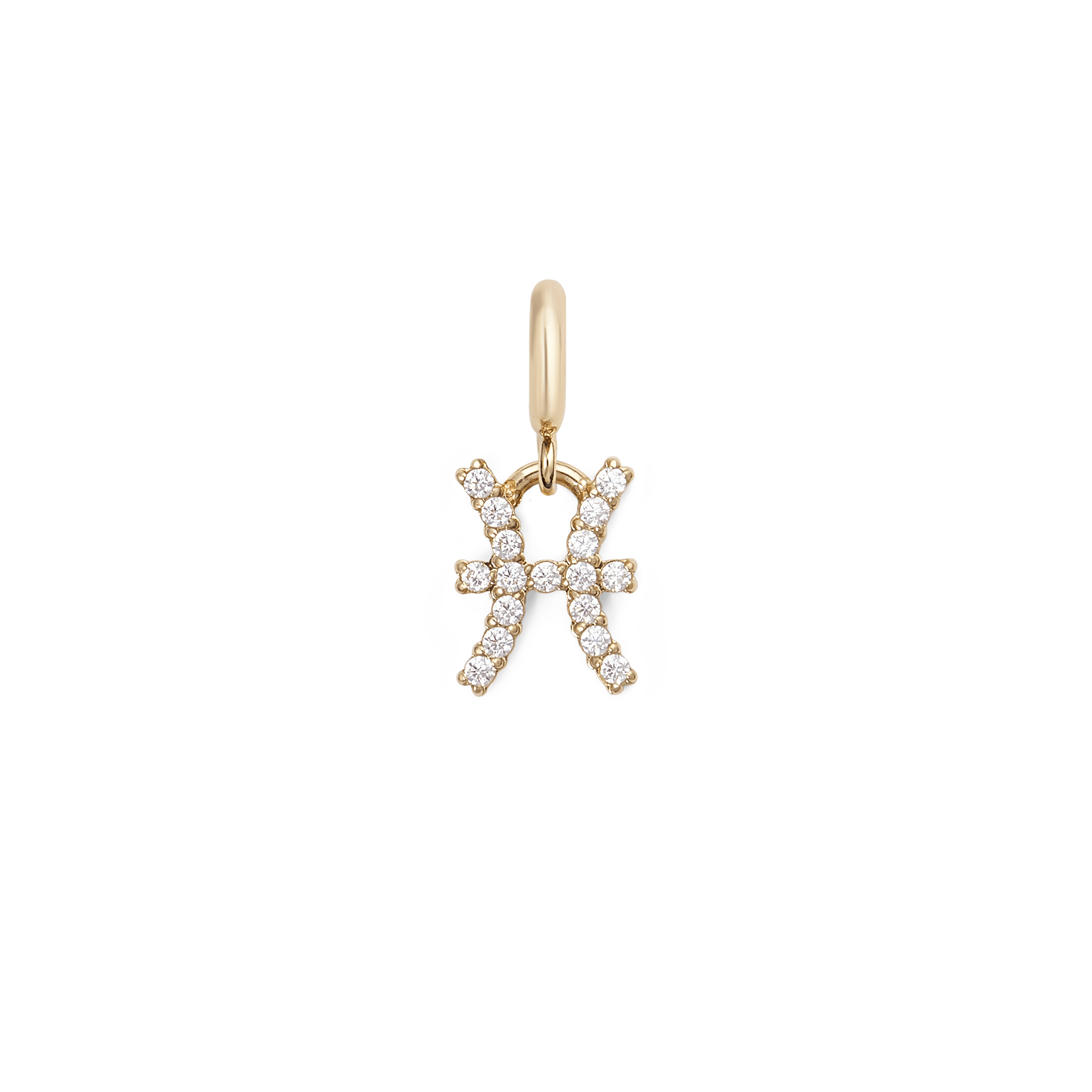 Zodiac Watch Charm Gold