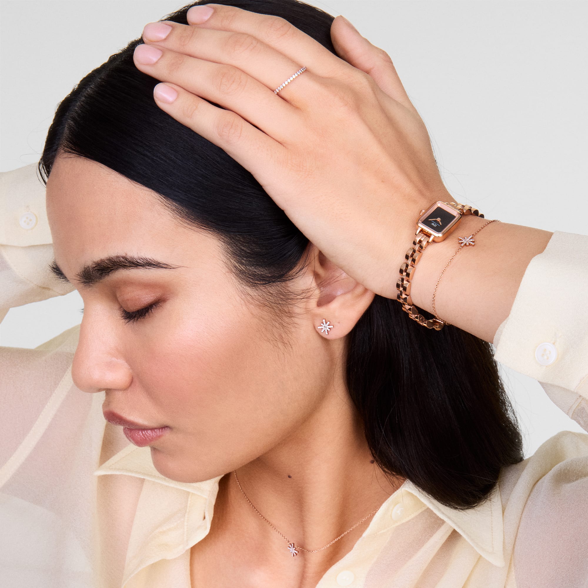 Mirelle Star Bracelet Rose Gold