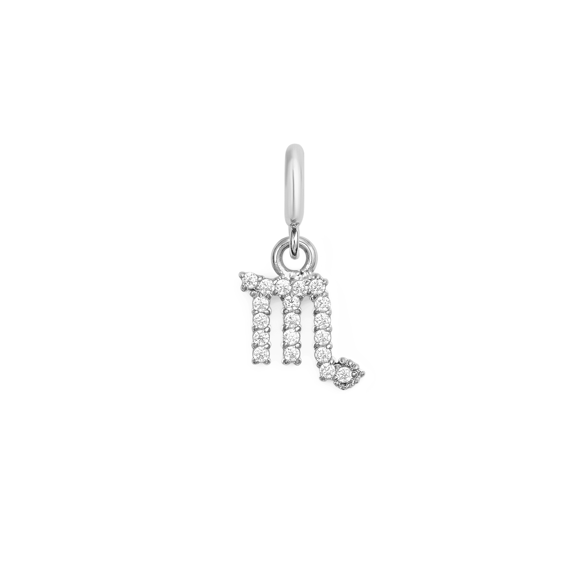 Zodiac Watch Charm Silver