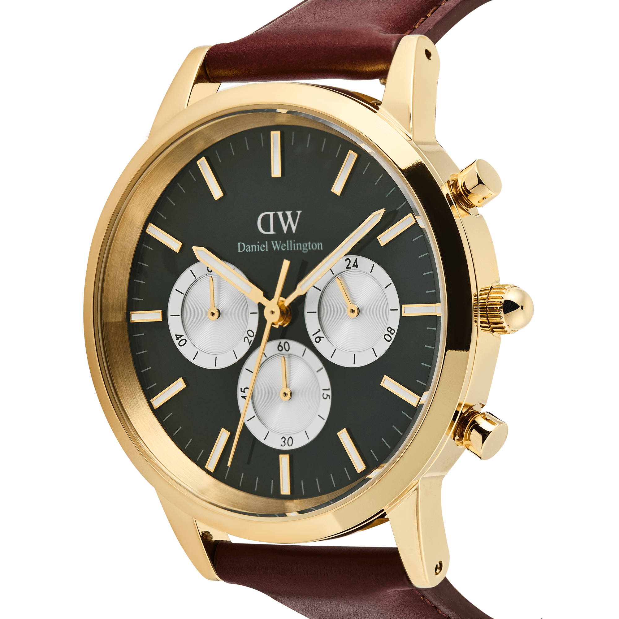Iconic Chronograph St Mawes Emerald Panda Gold