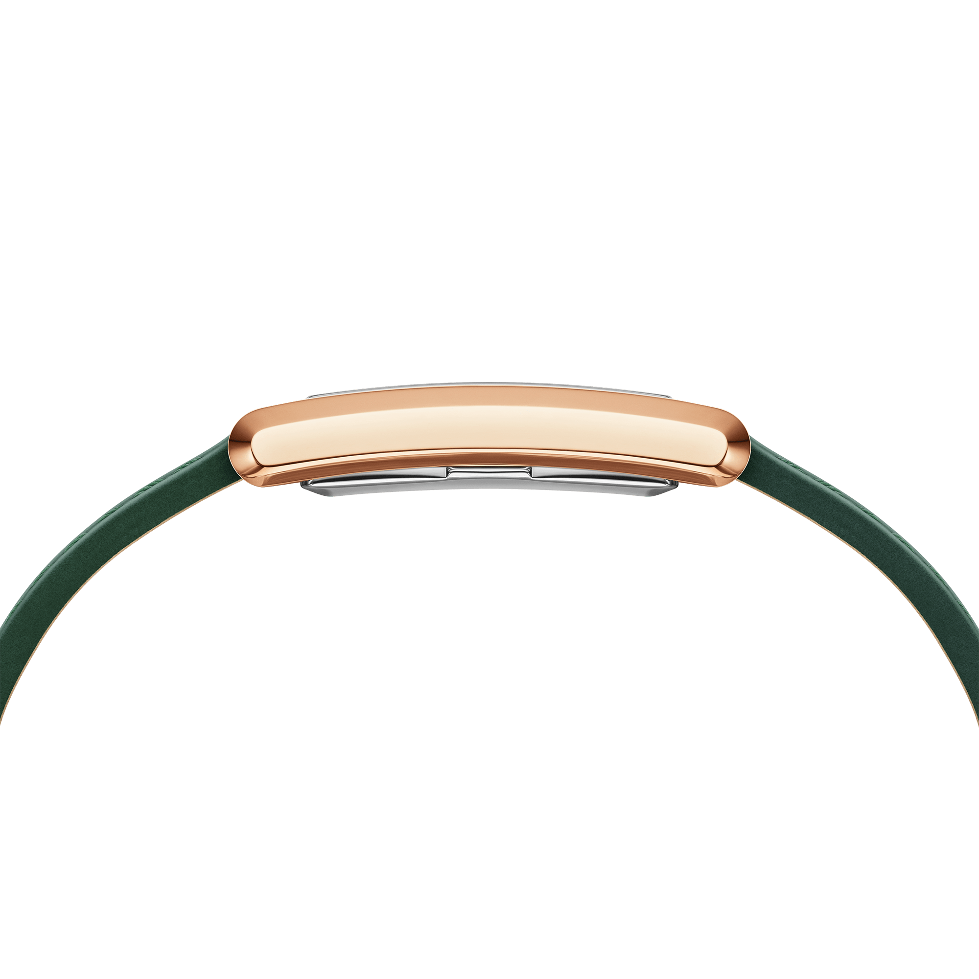 Bound Crocodile Emerald Sunray Rose Gold
