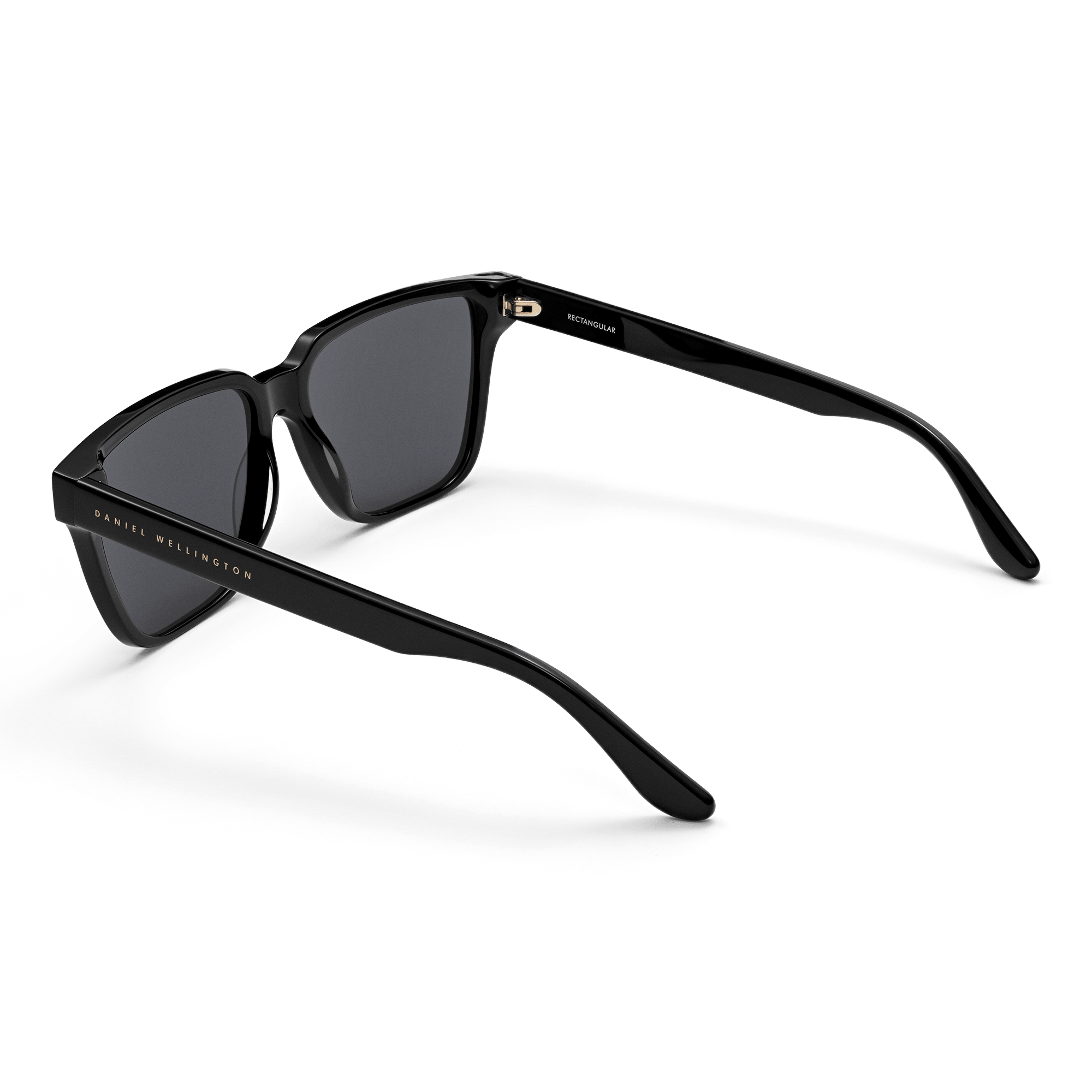 Rectangular Bio-Acetate Black