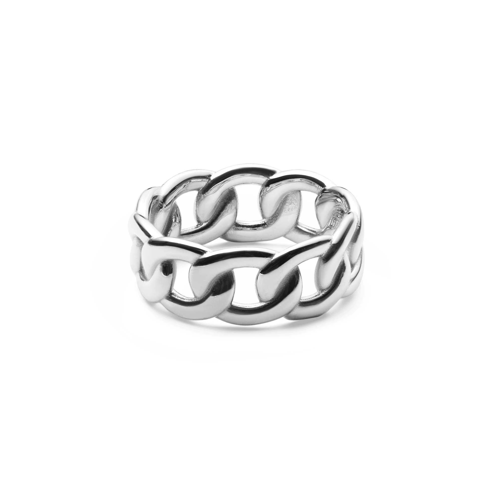Chunky Chain Ring Silver