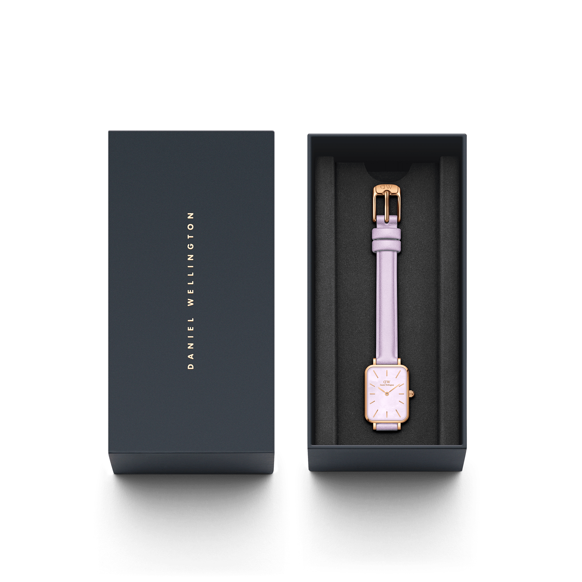 Quadro Lavender MOP Rose Gold