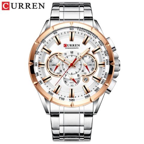 Curren Men's Luminious Pointers Premium Watch (Dial 4.8cm) - CUR181
