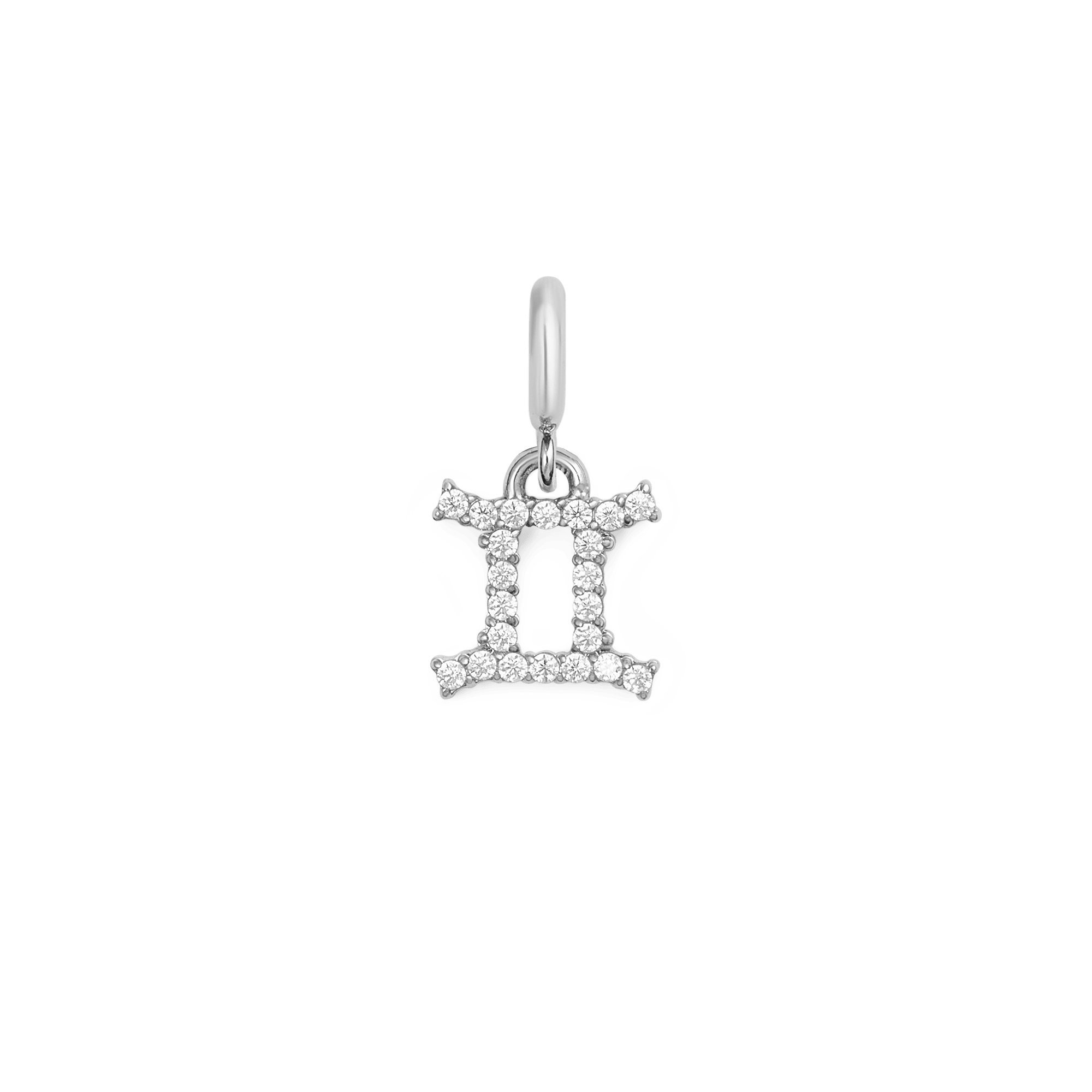 Zodiac Watch Charm Silver