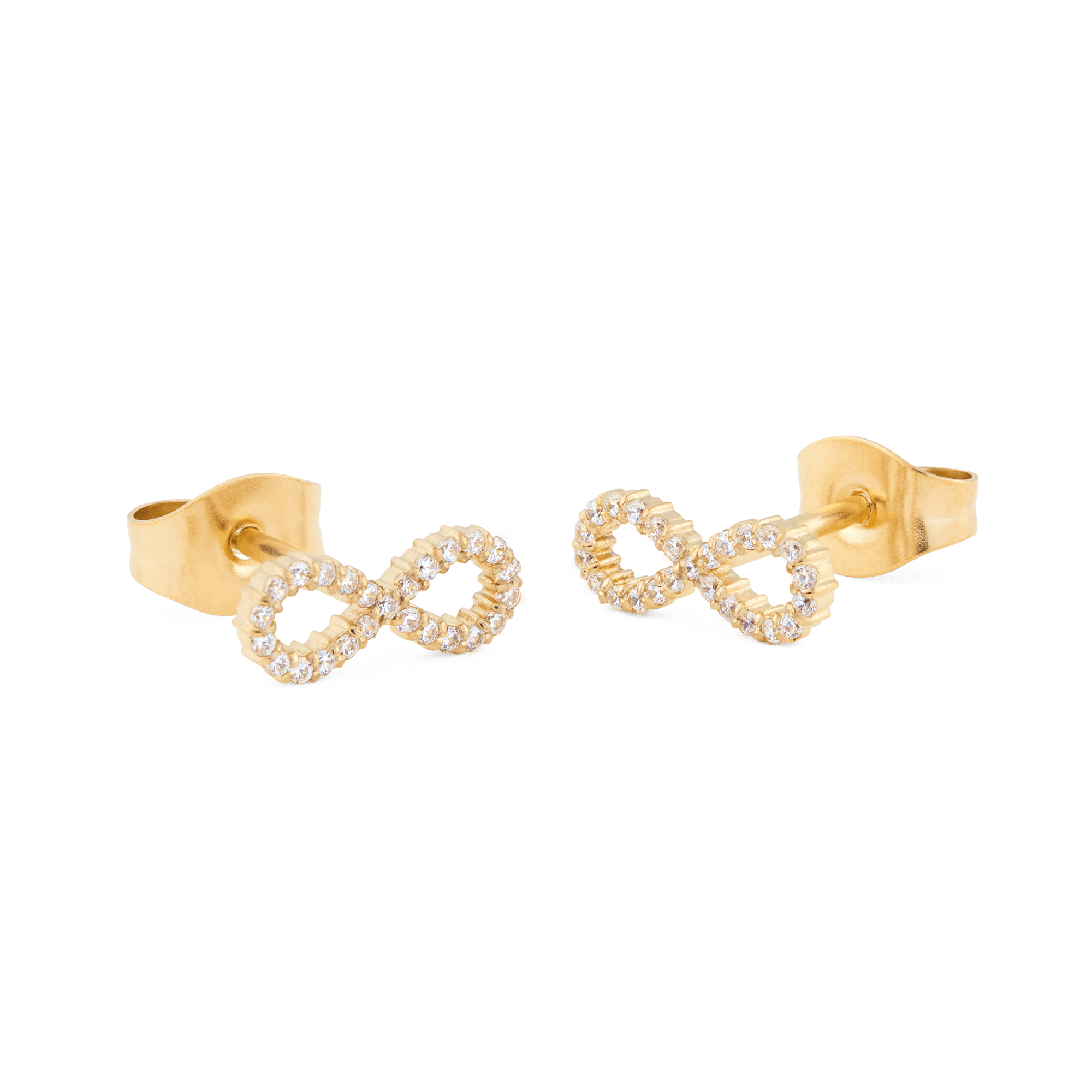 Mirelle Infinity Earrings Gold