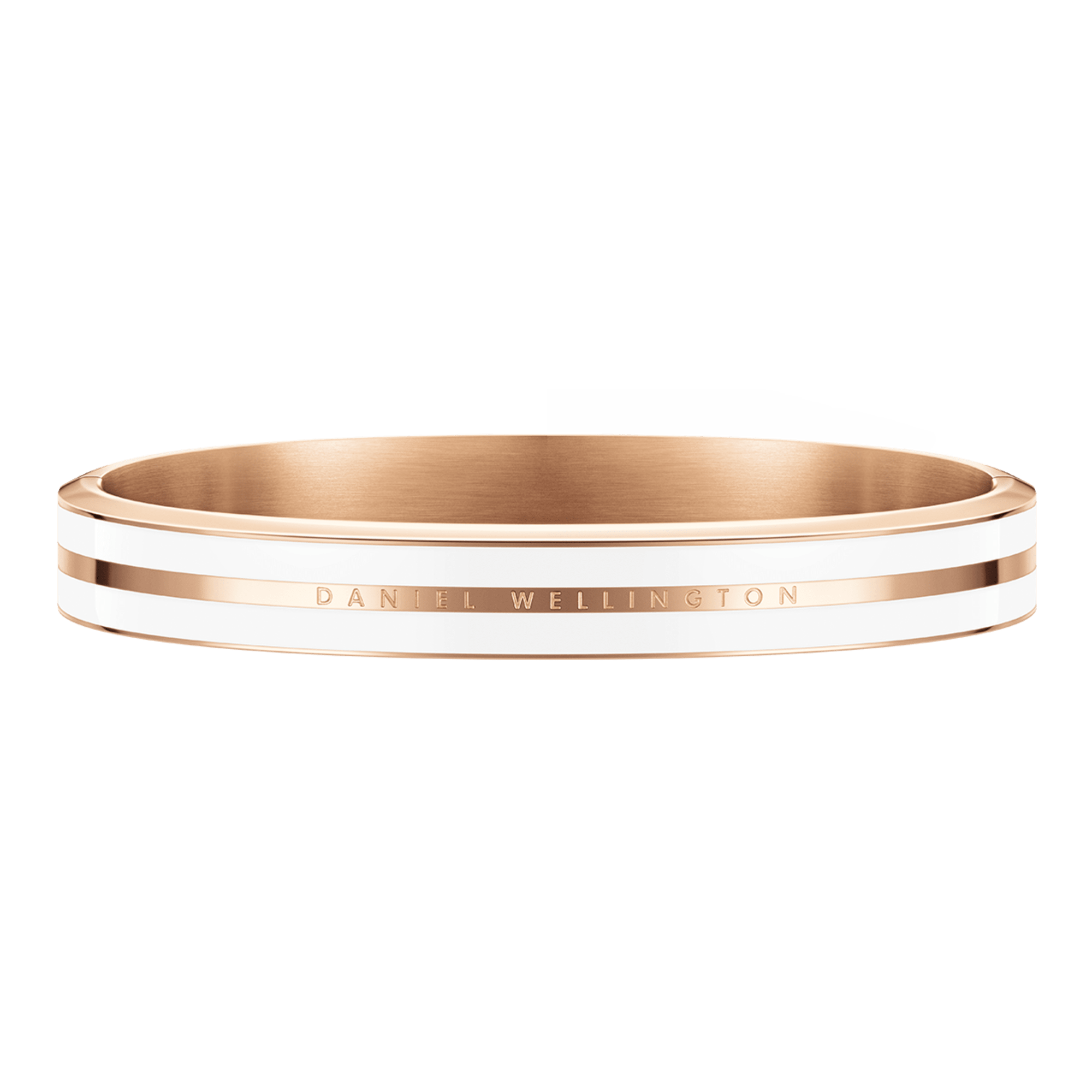 Emalie Infinite Rose Gold Satin White