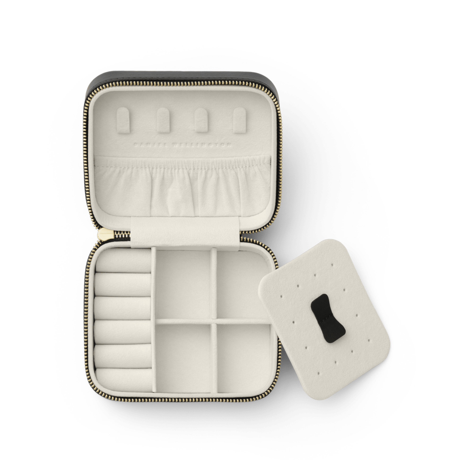 Travel Jewellery Box Black