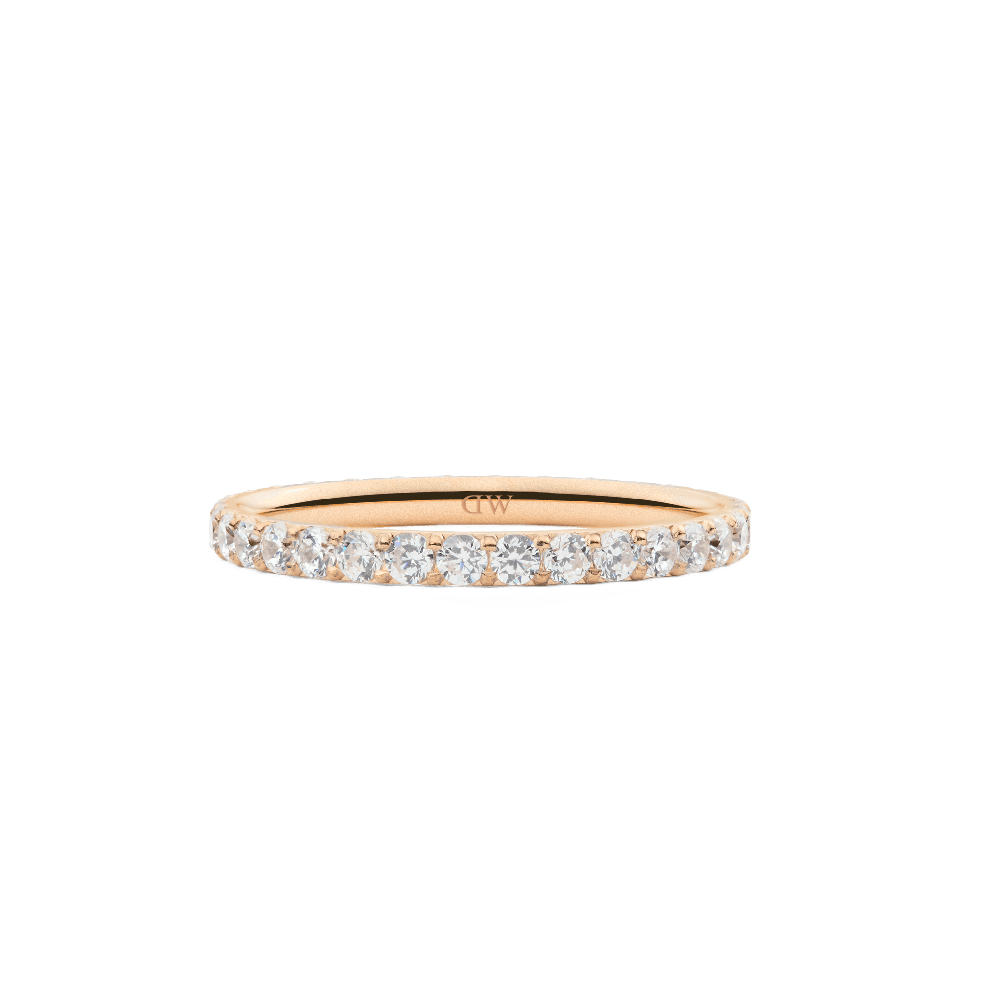 Mirelle Eternity Ring Rose Gold 2mm