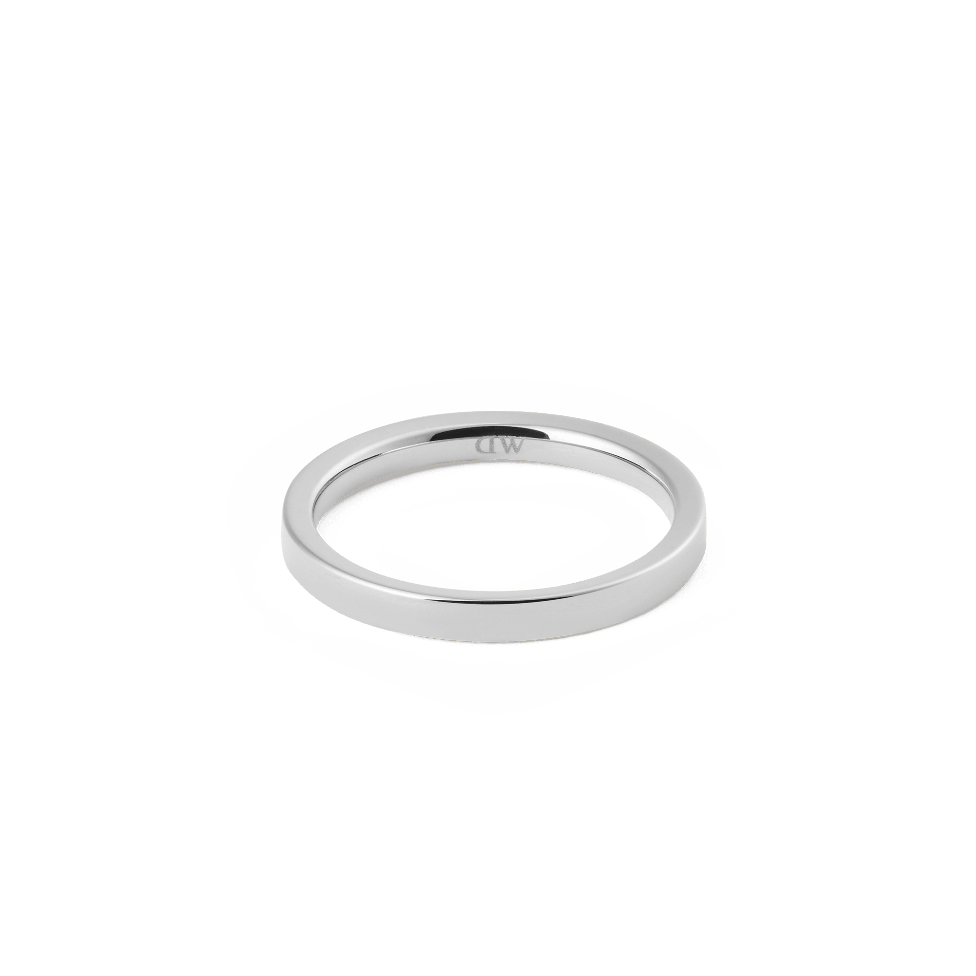 Line Ring Polished Silver 2.5mm