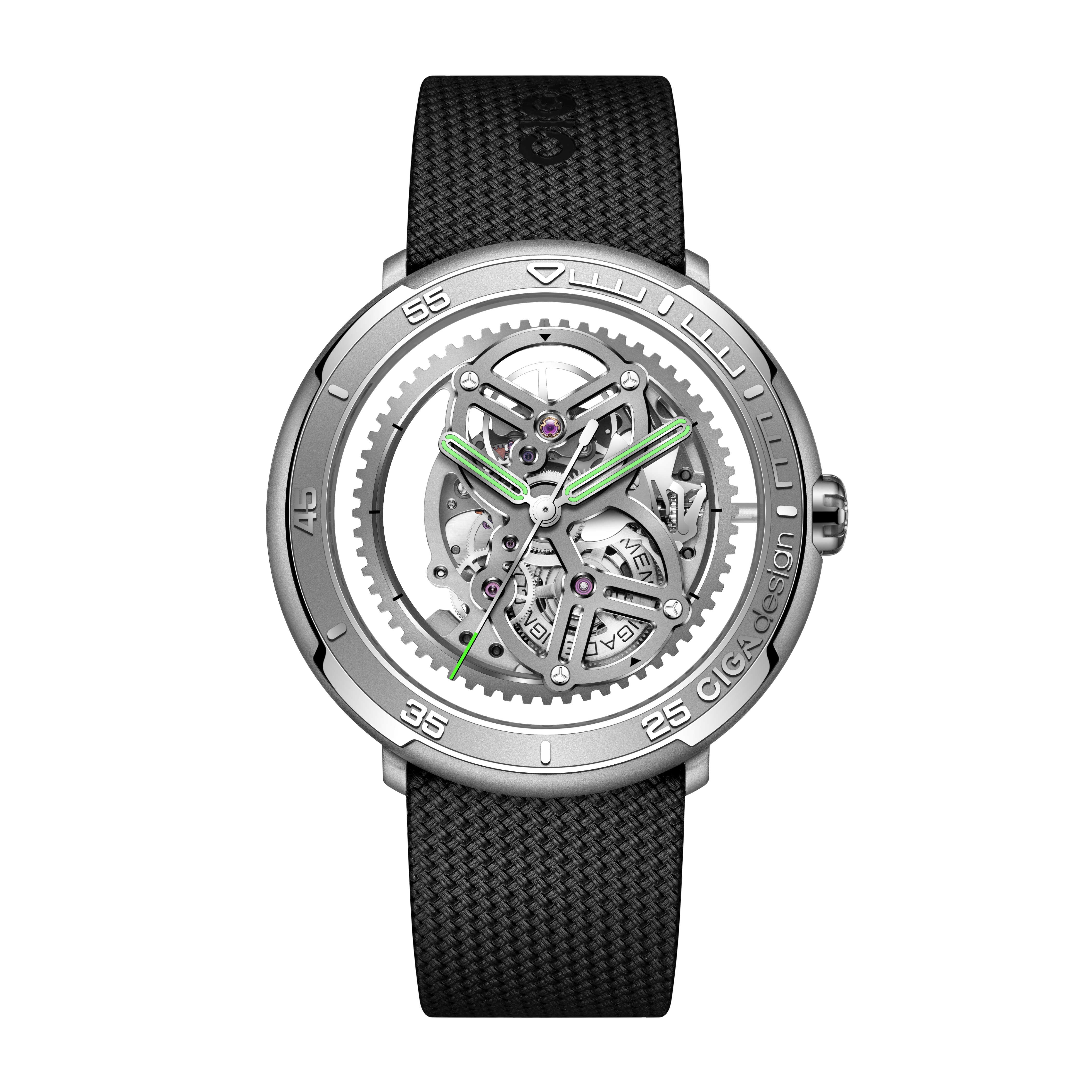 CIGA design RACING-INSPIRED AUTOMATIC SKELETON WATCH VECTOR