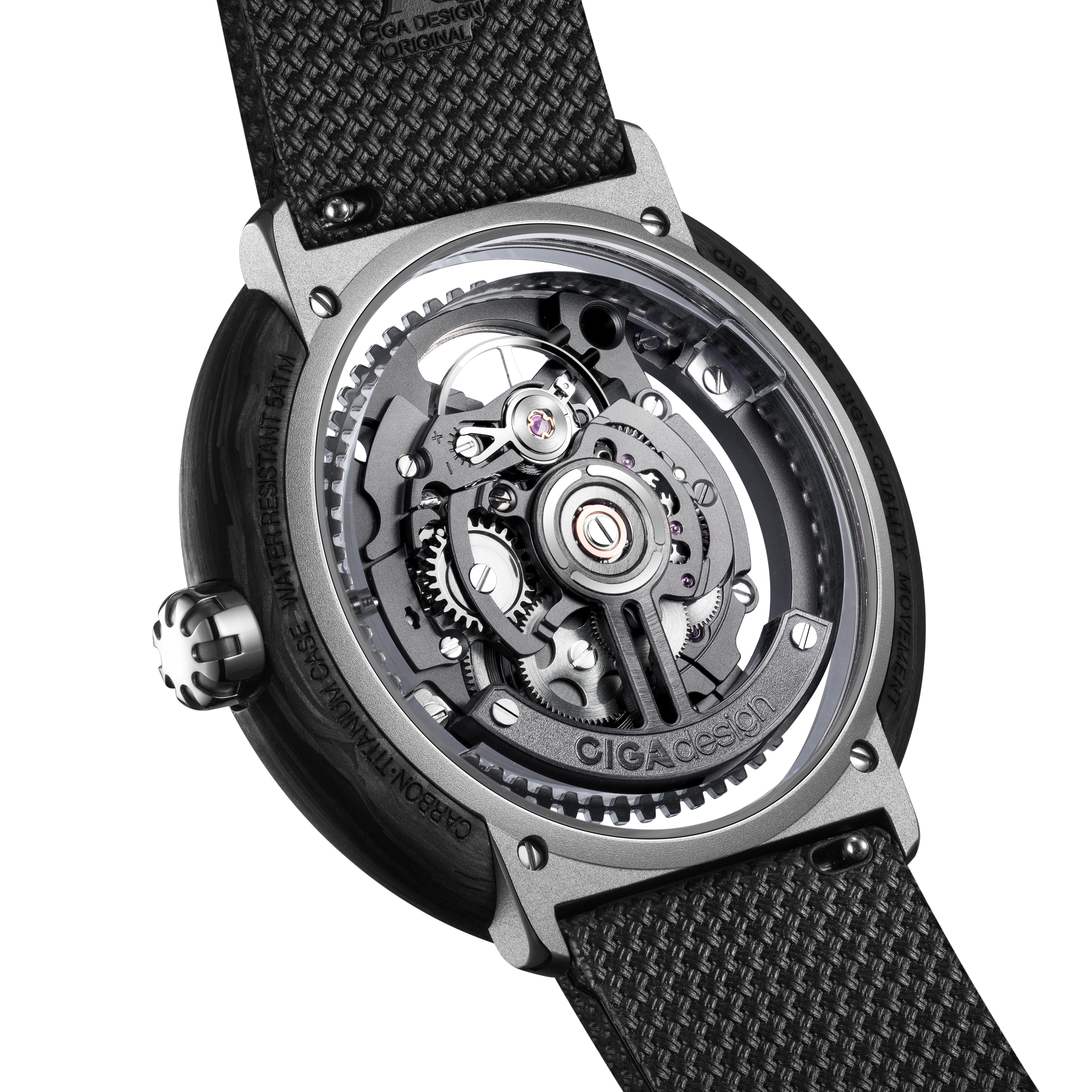 CIGA design RACING-INSPIRED AUTOMATIC SKELETON WATCH VECTOR
