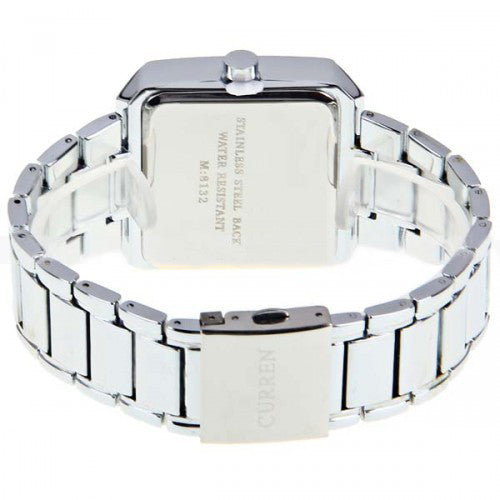 Curren Men's Stainless Watch with Stainless Steel Band (Black 4cm Dial) - CUR007