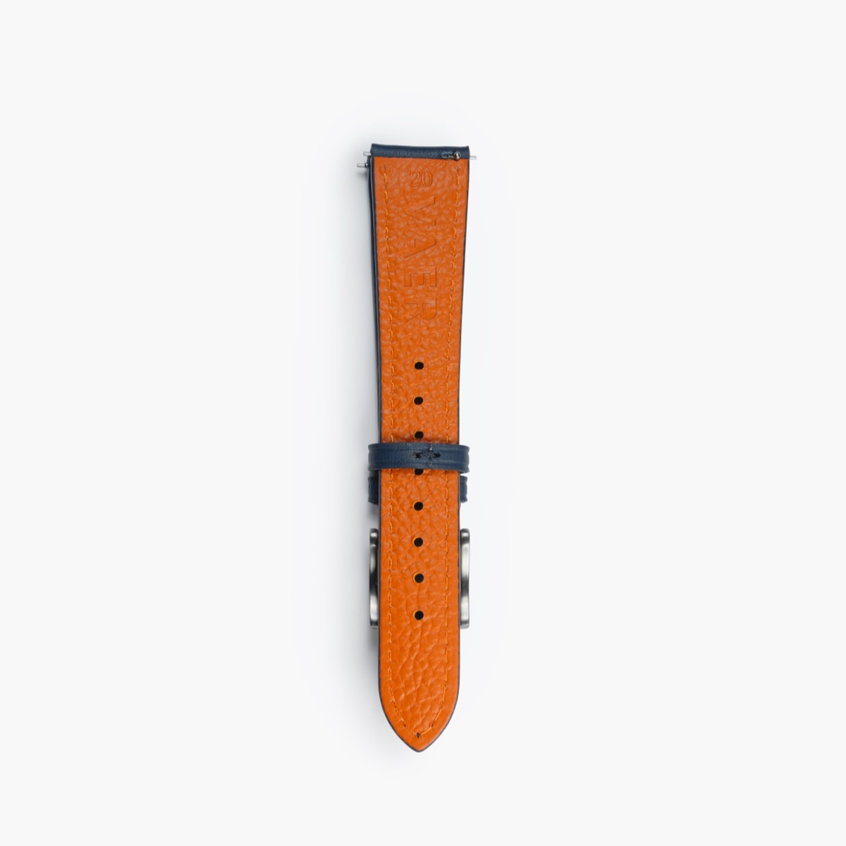 Navy Full Grain Leather Strap