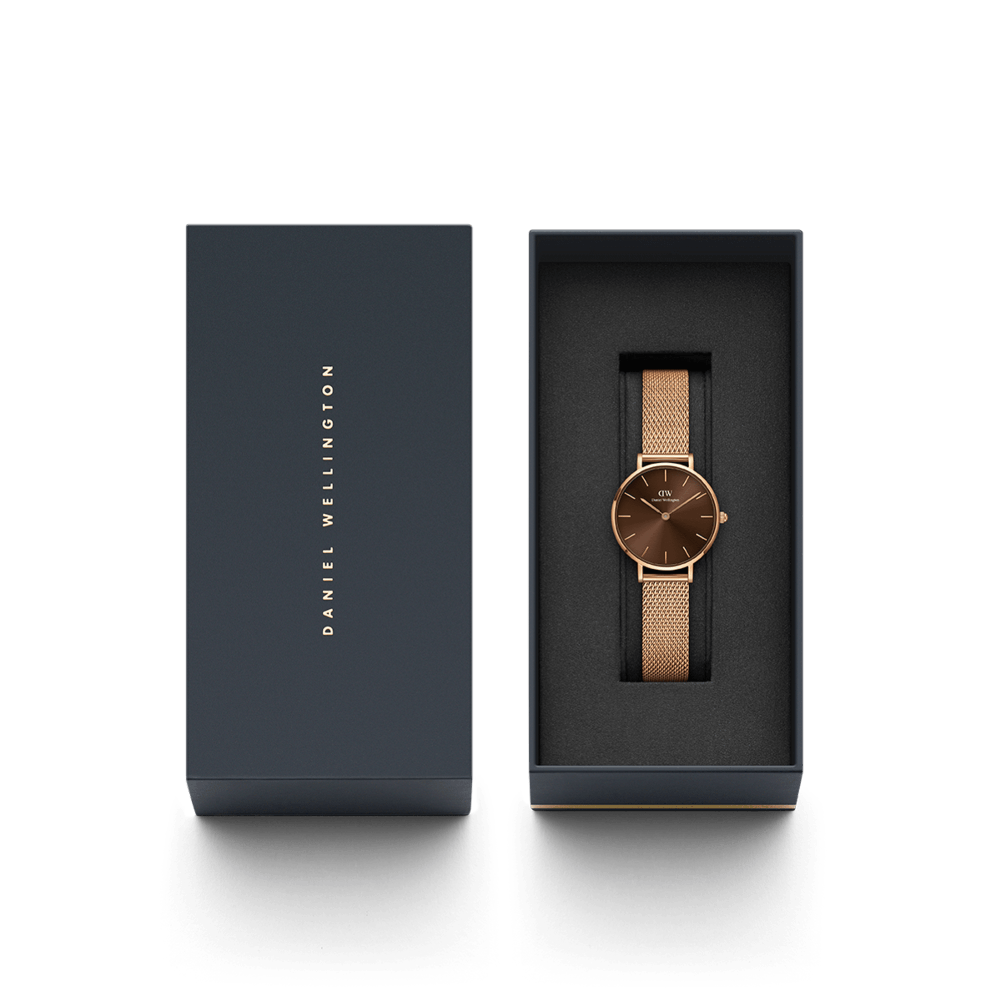 Petite Amber Rose Gold