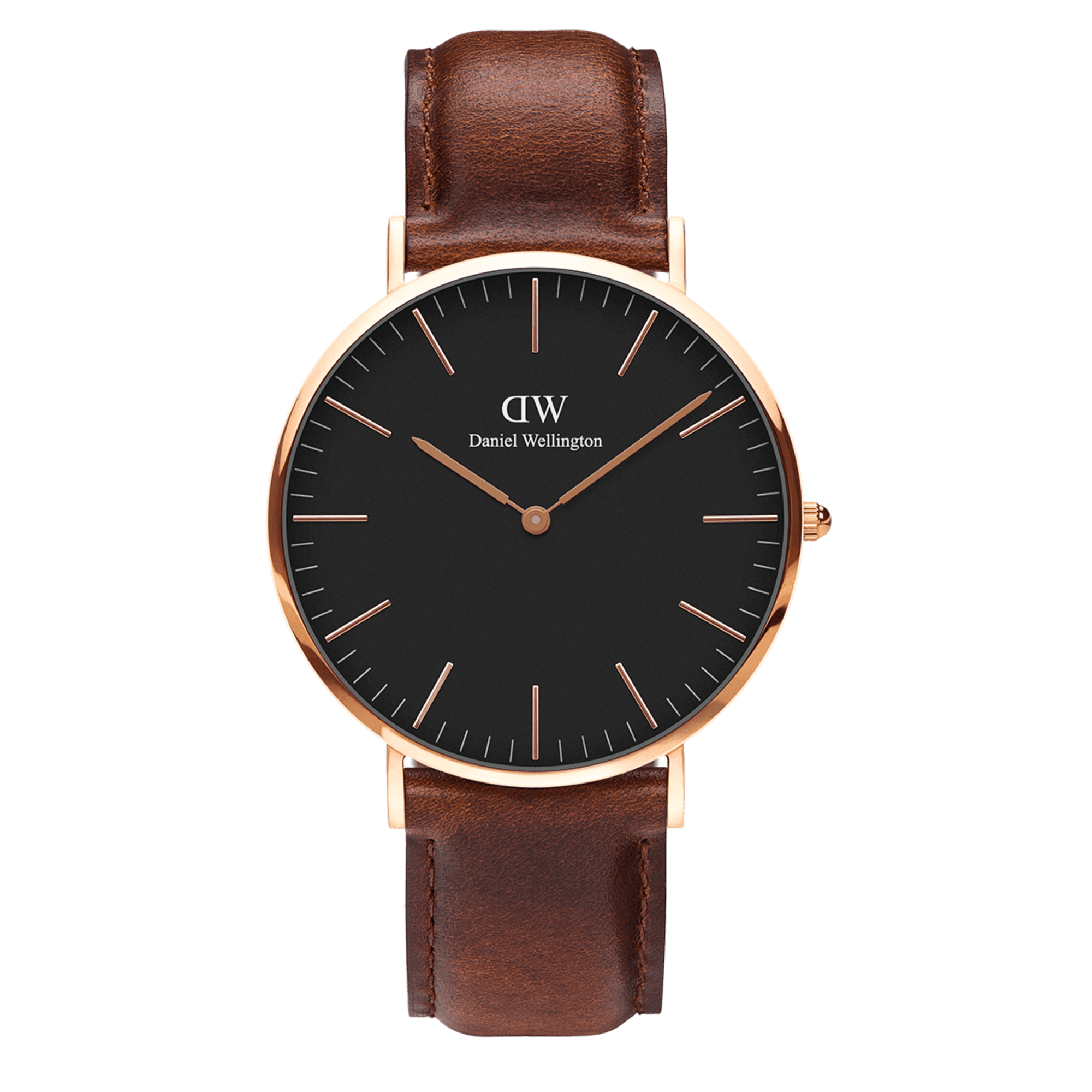 Classic St Mawes Black Rose Gold